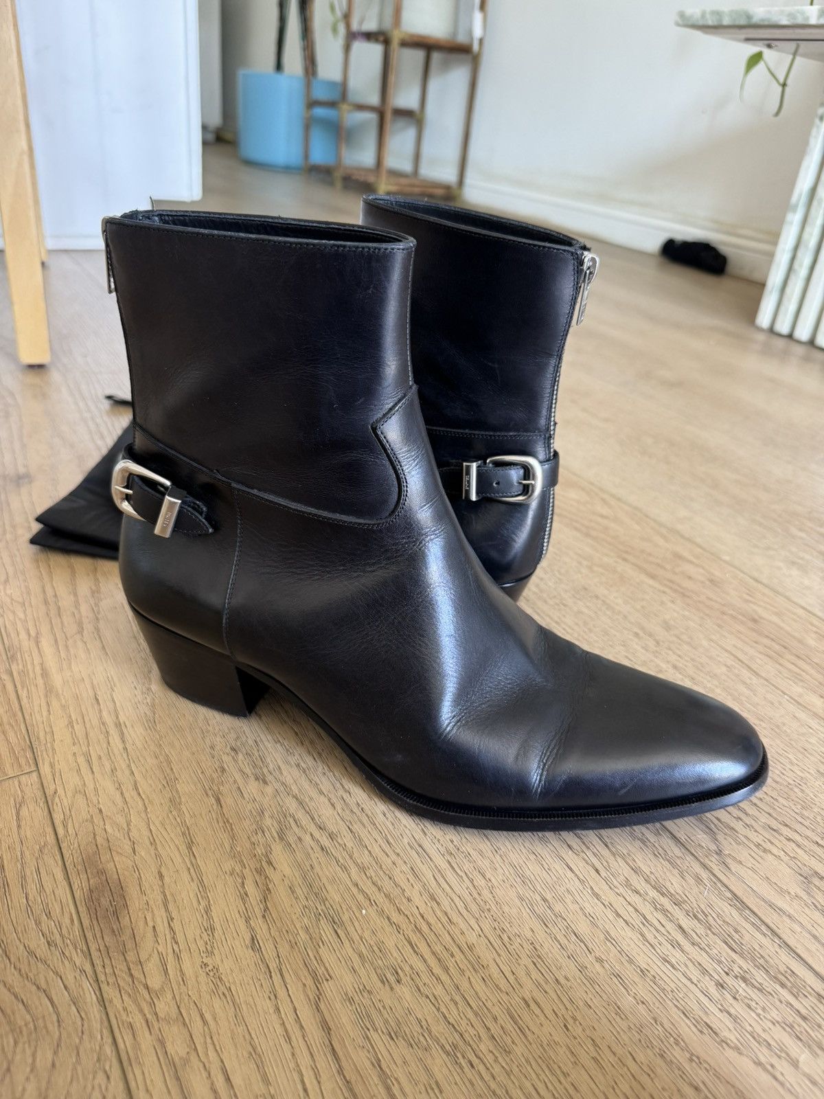 Celine Rear Zip Jacno Boots Size US 11 / EU 44 - 2 Thumbnail