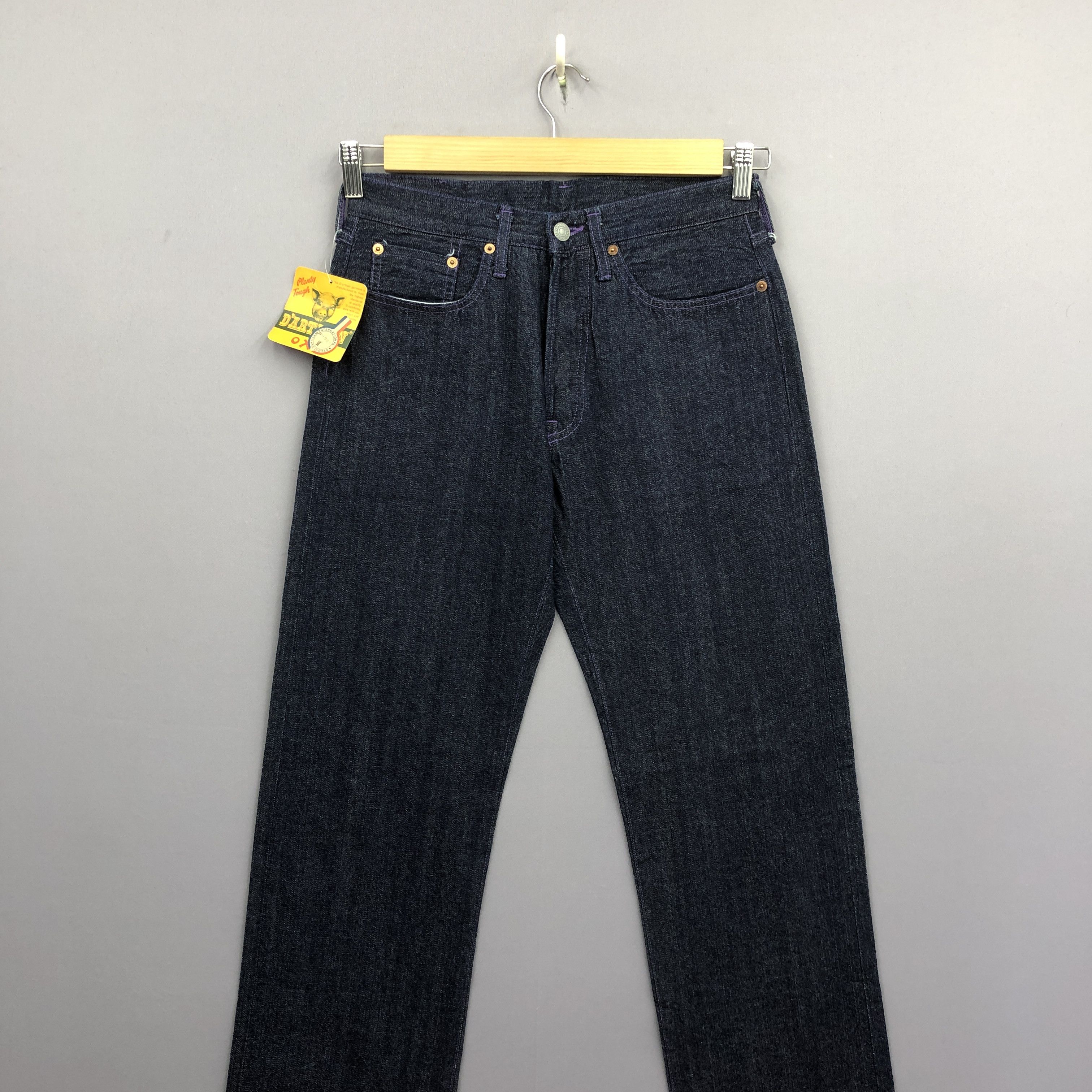 Studio D'Artisan Crazy NWT Vintage Y2K Studio D'Artisan Selvedge Jeans Denim Size 28" / US 6 / IT 42 - 3 Thumbnail