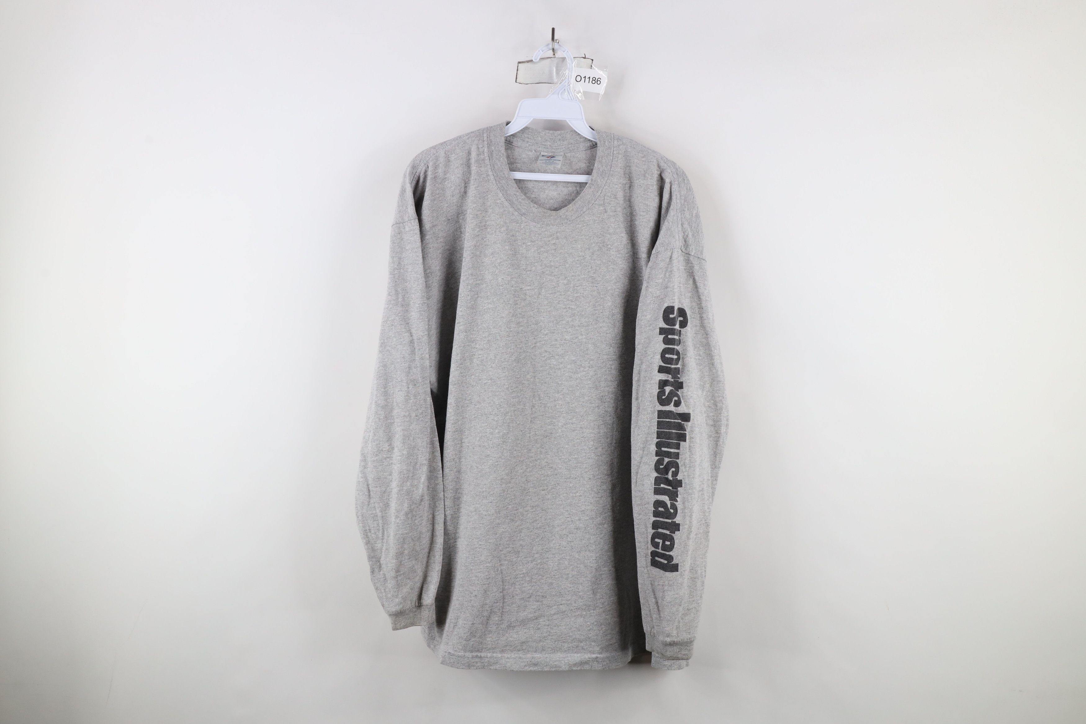 Vintage Vintage Spell Sports Illustrated Long Sleeve T-Shirt Gray Size US XL / EU 56 / 4 - 1 Thumbnail