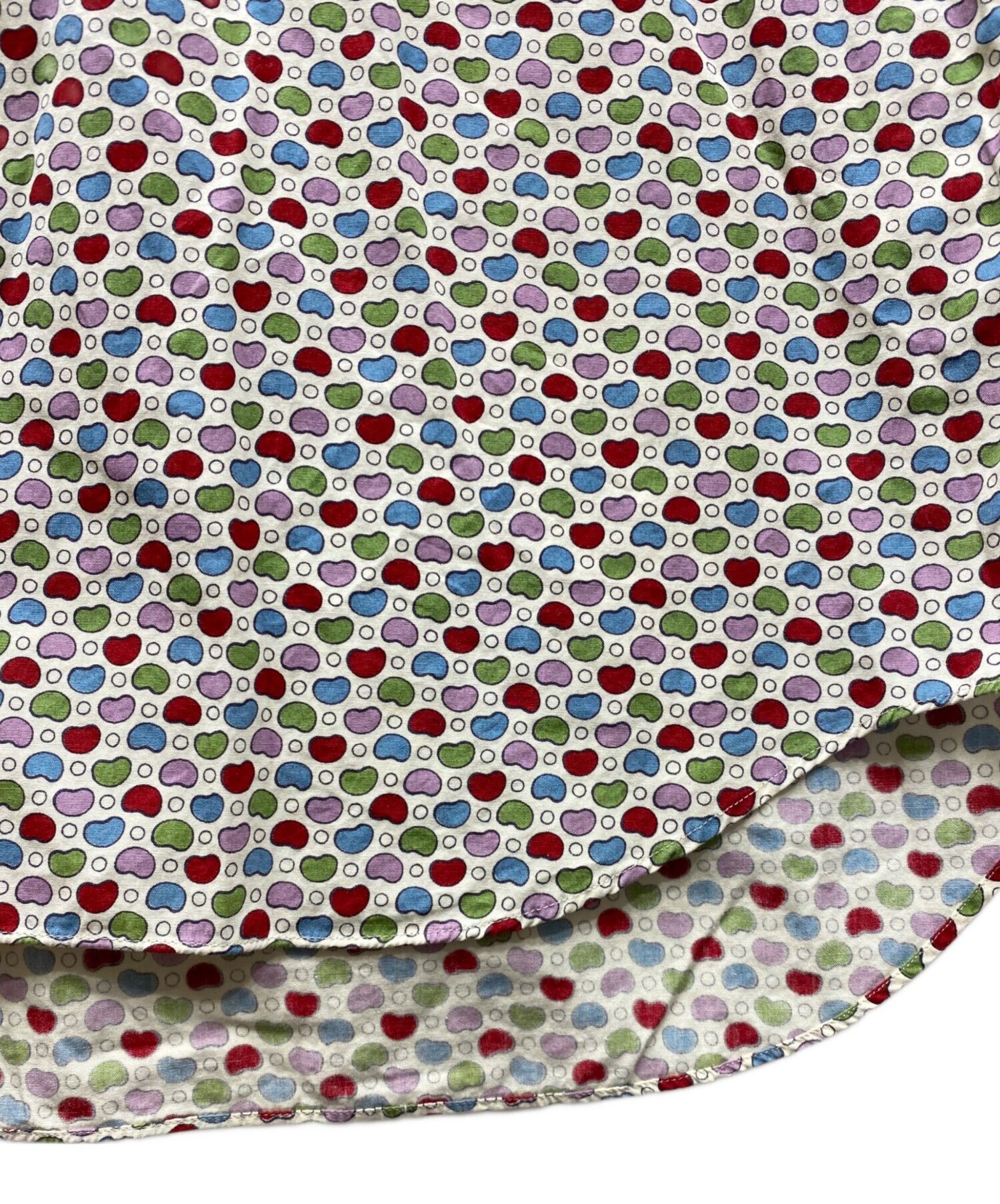 Comme des Garcons Homme Plus COMME des GARÇONS HOMME PLUS 99SS Ruffle Bean Print Shirt Size US M / EU 48-50 / 2 - 7 Thumbnail