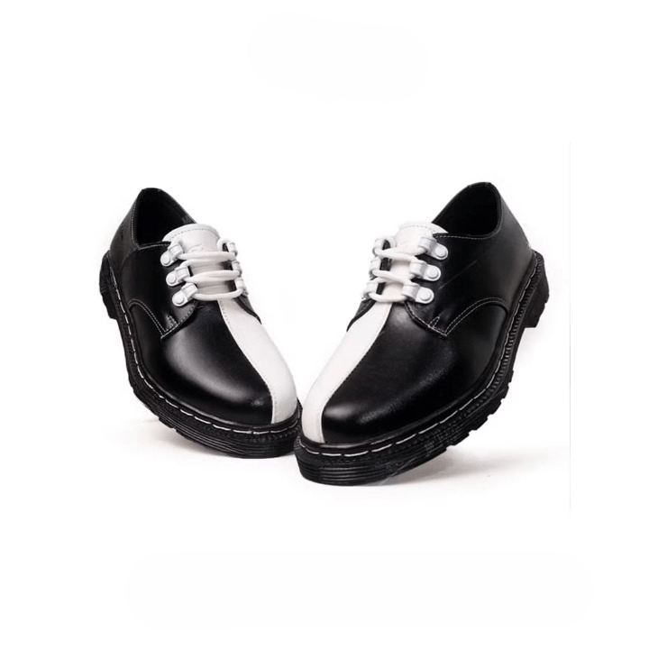 Barneys New York Asir Derby Black White Size US 10 / EU 43 - 1 Thumbnail