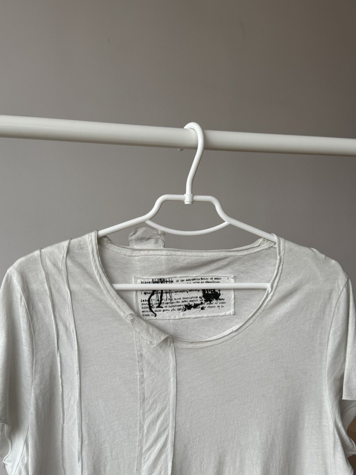 Rundholz Rundholz Avant-Garde Asymmetric Cut Distressed Tee Size XL / US 12-14 / IT 48-50 - 2 Thumbnail