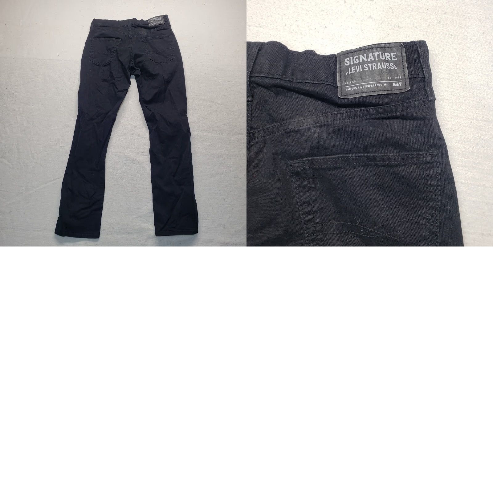 Levi's Levi's Levi Strauss Signature Blue Jean Athletic Straight Leg Jeans Women Size 10 Adult Dark Blue Slim Straight Womens Jeans S67 Signature Blue Jean Size 32" / US 10 / IT 46 - 8 Thumbnail