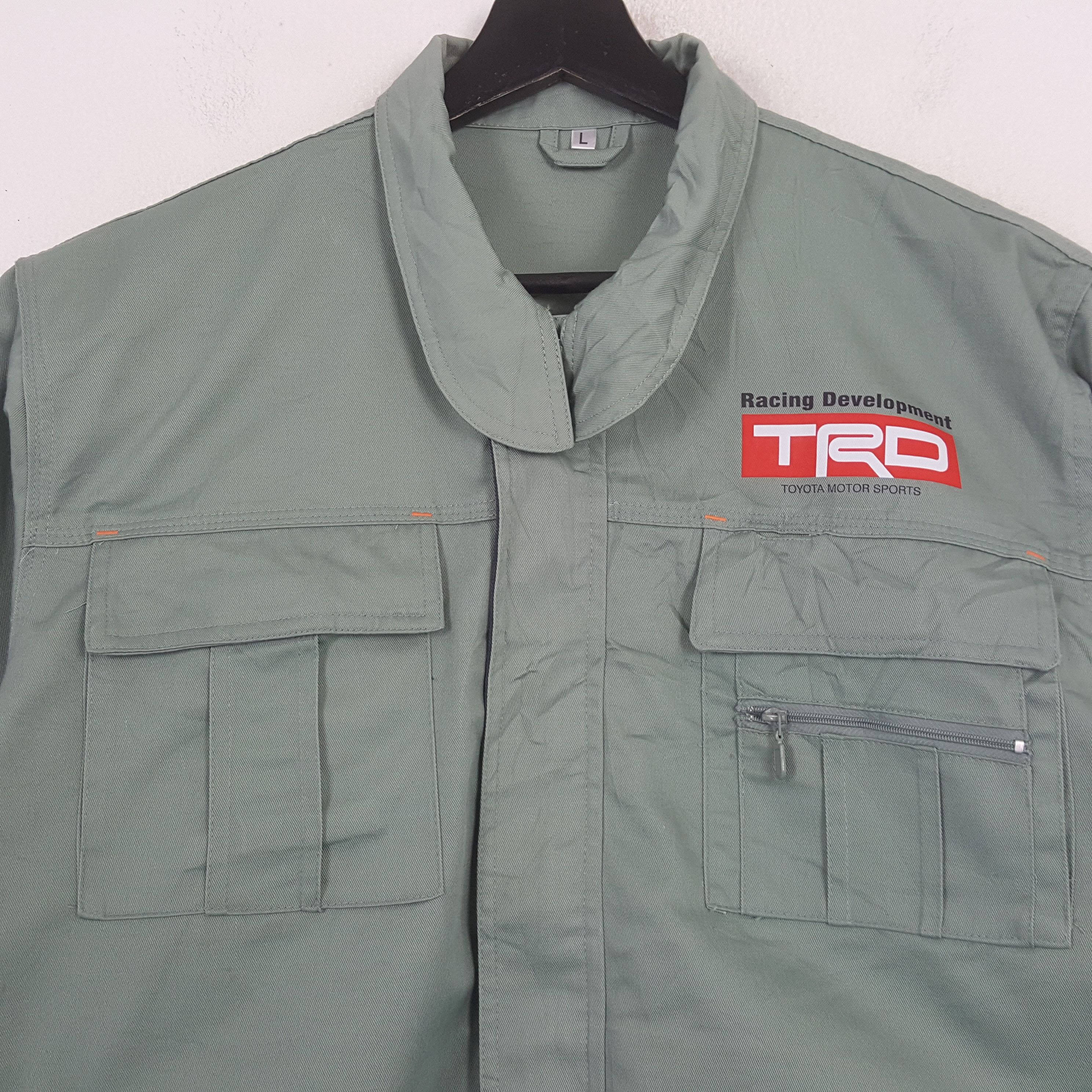 Vintage TRD RACING Toyota Motorsports Custom Art Jacket C290N10 Size US M / EU 48-50 / 2 - 2 Thumbnail