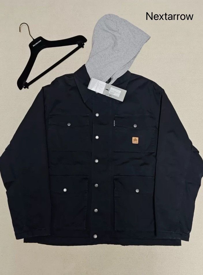 Balenciaga Balenciaga 23fw Kahart Pocket Hooded Jacket 2412-Nextarrow Size US M / EU 48-50 / 2 - 1 Thumbnail