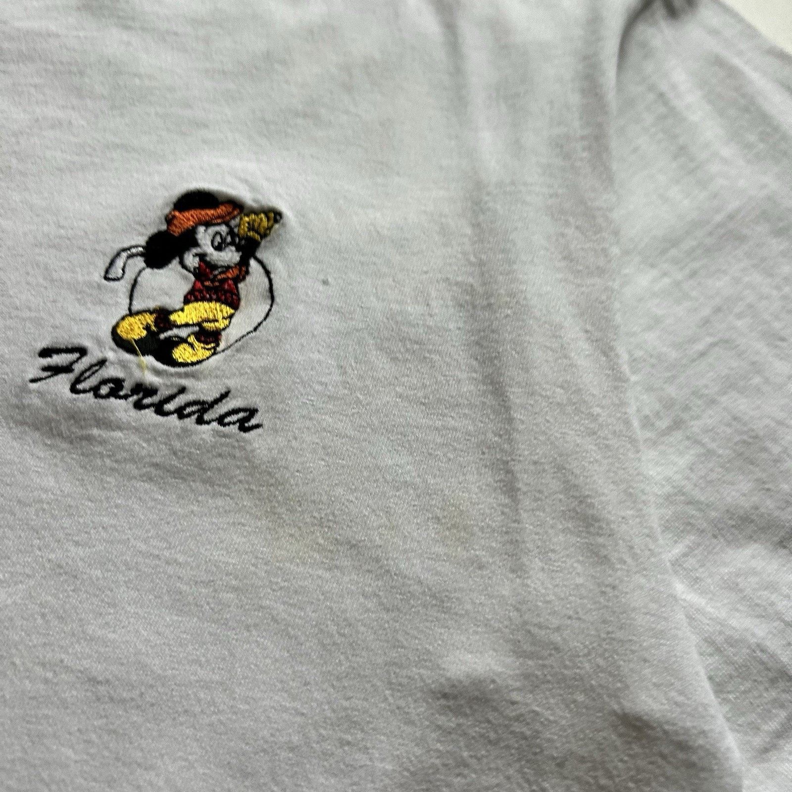 Disney Vintage Mickey Mouse Shirt Large Y2K Disney Golfing Florida Size US L / EU 52-54 / 3 - 3 Thumbnail