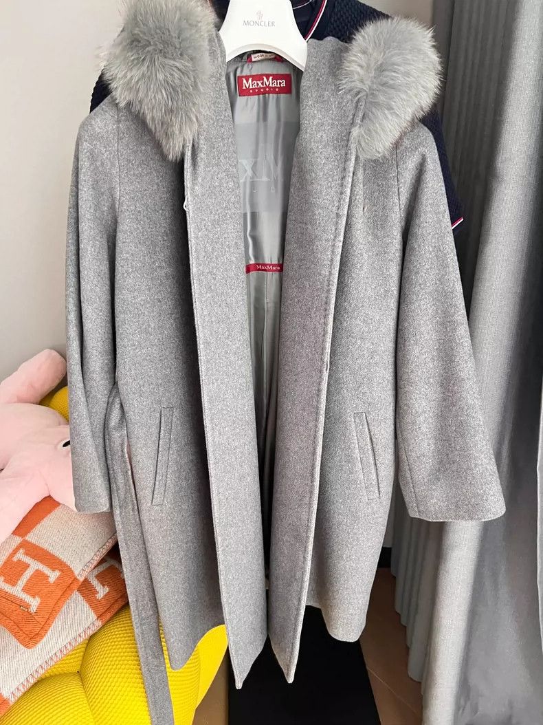 Max Mara Max Mara Classic wool coat Size S / US 4 / IT 40 - 1 Thumbnail