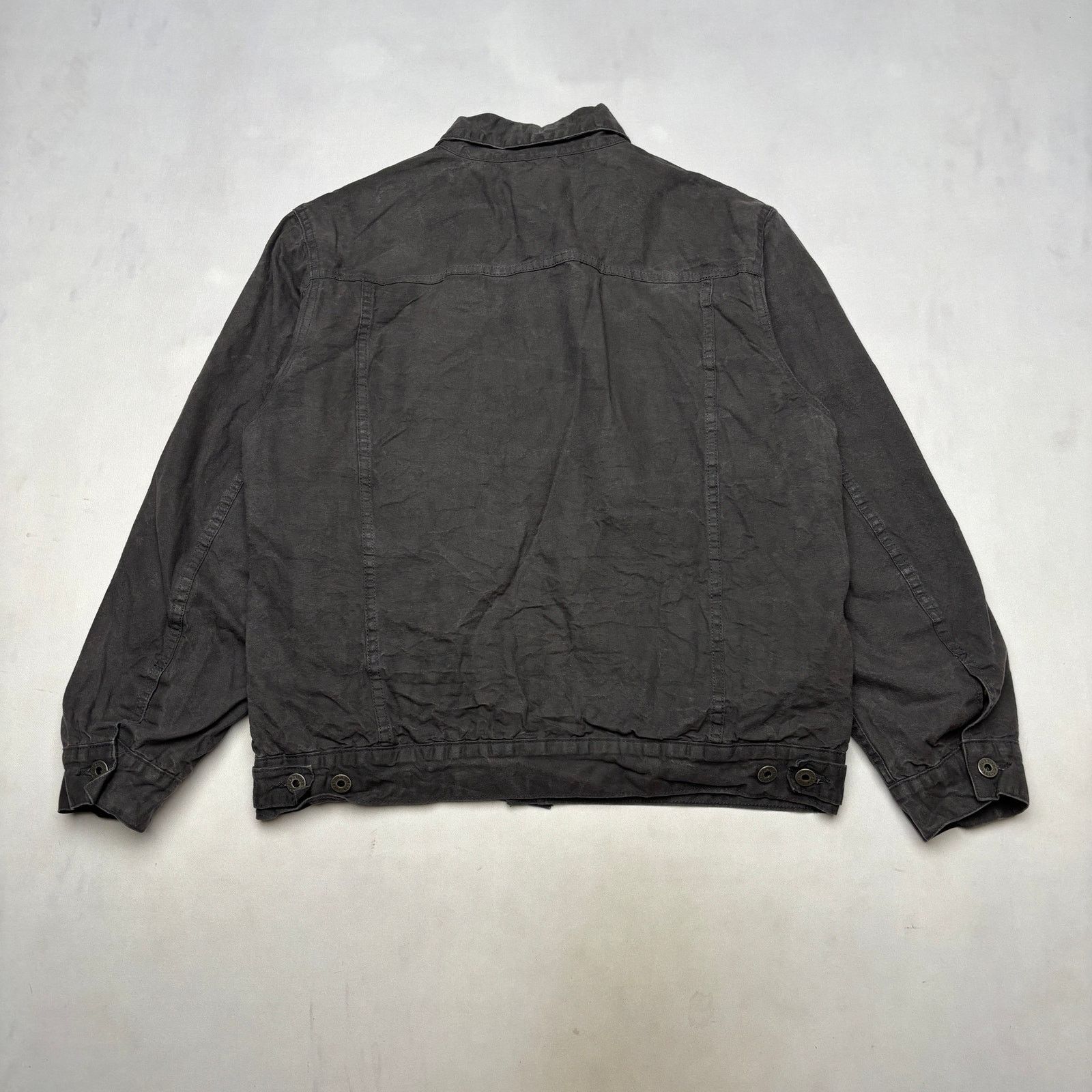 Flint And Tinder Flint and Tinder Waxed Trucker Jacket Flannel Lined Large Size US L / EU 52-54 / 3 - 3 Thumbnail