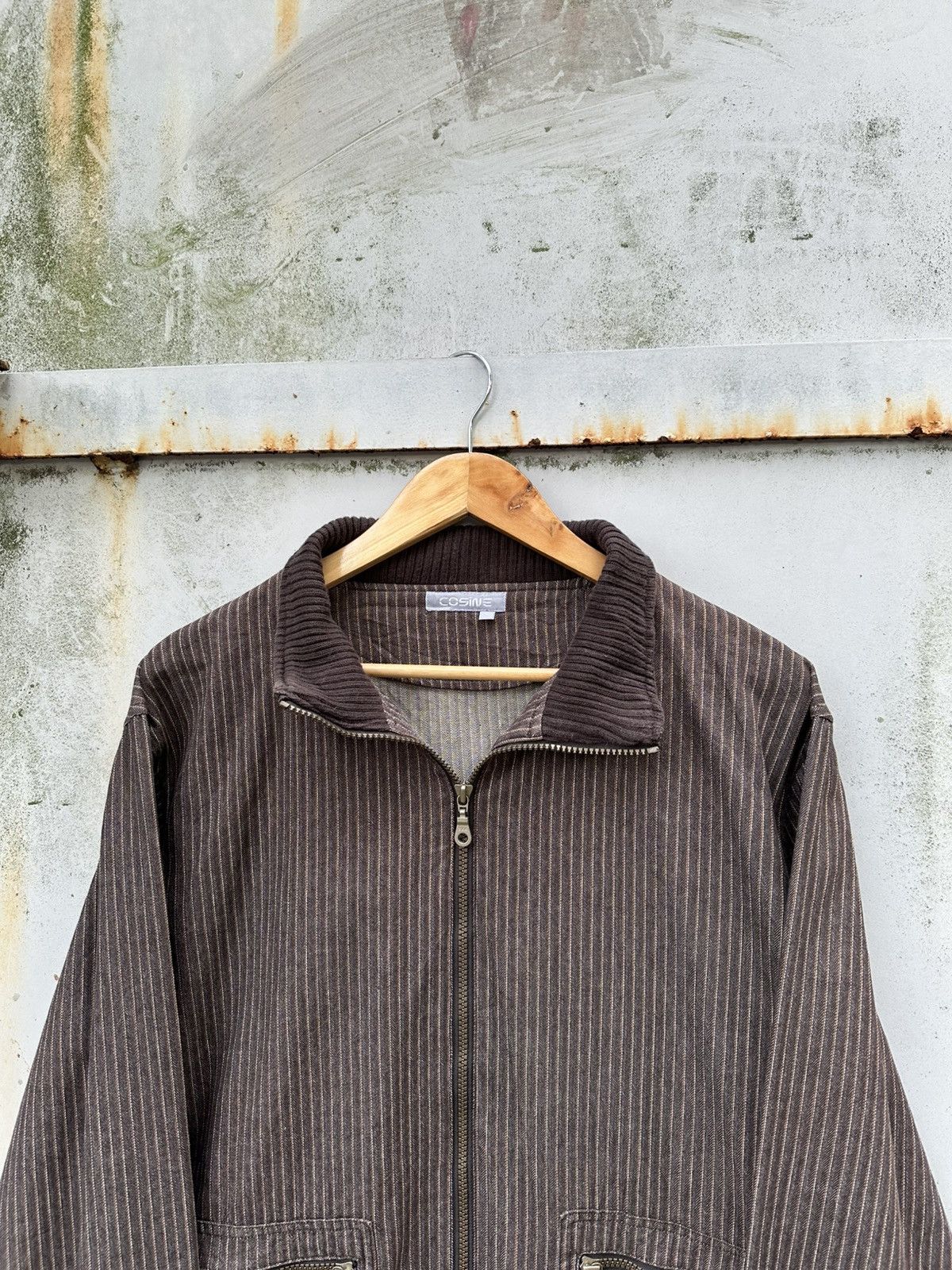 Vintage 👹Vintage Cosine Corduroy Bomber Jacket Size US M / EU 48-50 / 2 - 4 Thumbnail