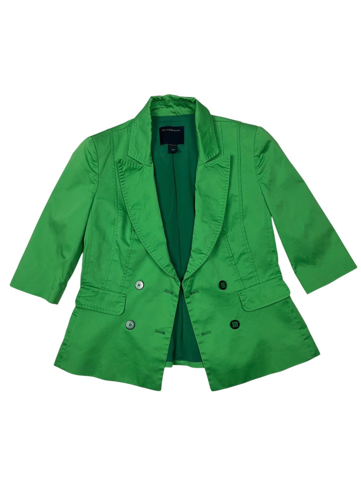Cavalli Class × Roberto Cavalli × Vintage Vintage Class Roberto Cavalli Double Breasted Blazer Size L / US 10 / IT 46 - 3 Thumbnail