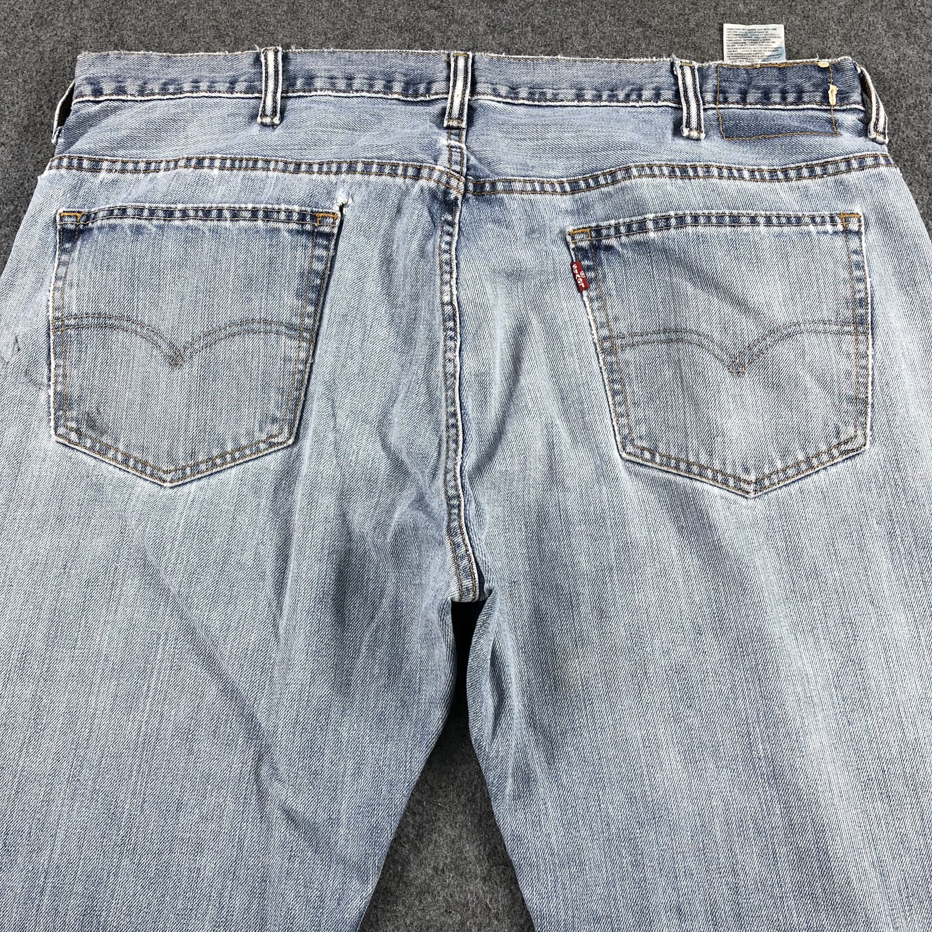 Levi's Vintage Light Wash Levis 569 Jeans-J1591 Size US 40 / EU 56 - 4 Thumbnail