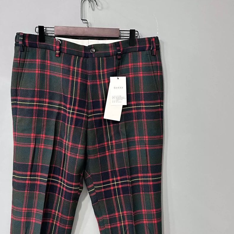 Gucci Gucci Pure wool plaid trousers 2502-Nextarrow Size US 34 / EU 50 - 2 Thumbnail