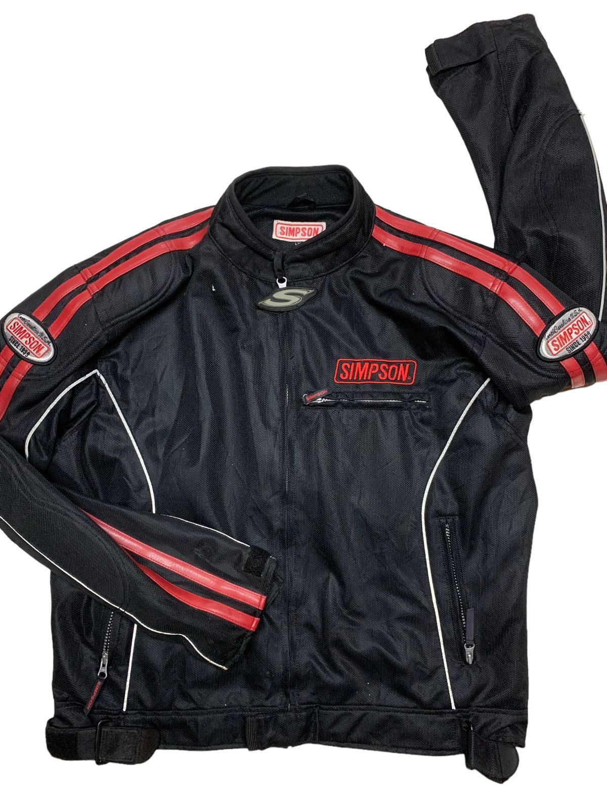 image of Designer Racing Motorcycle Jackets in Mix, Men's (Size Large)