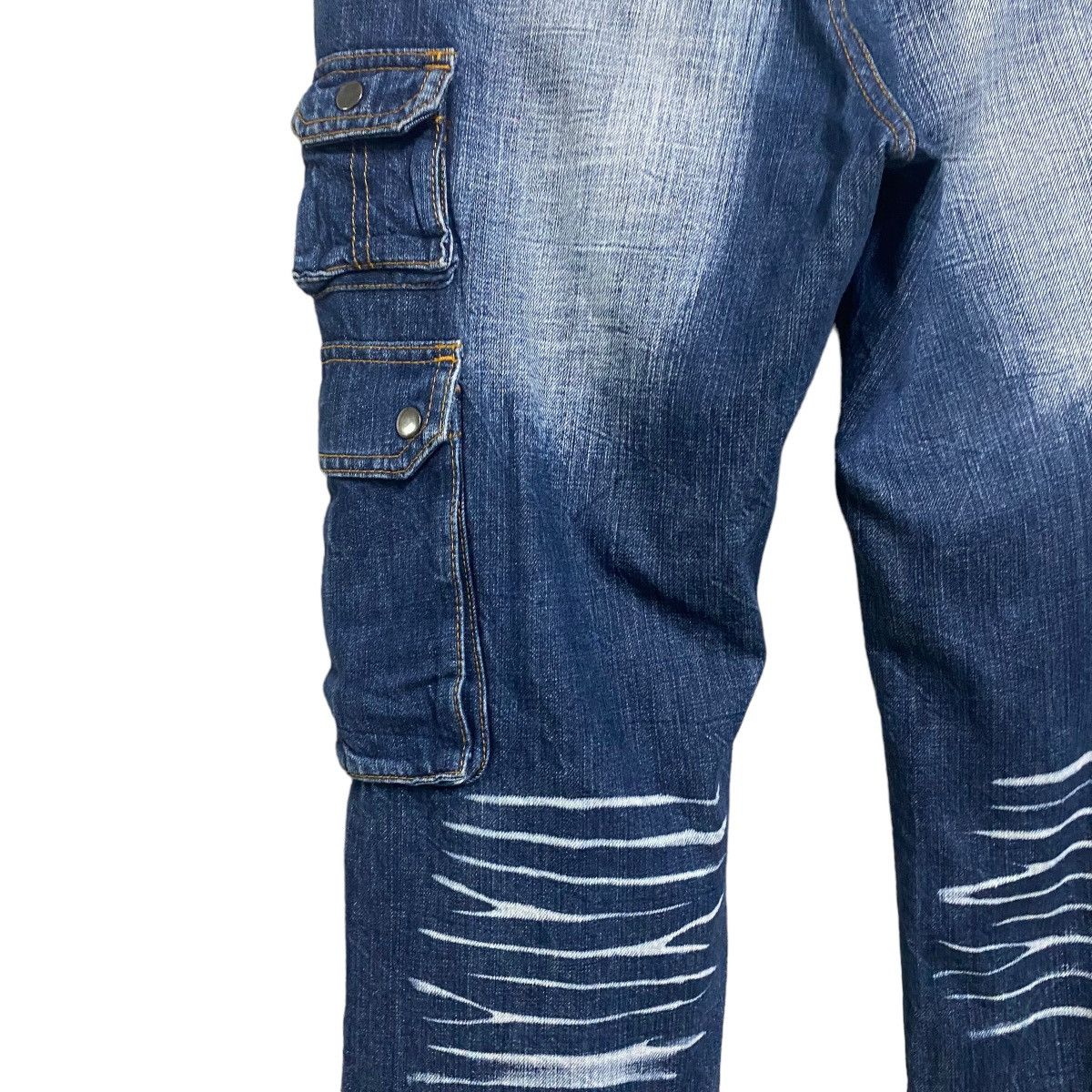Japanese Brand Japanese Brand Vomanie Denim Cargo Pants Size US 34 / EU 50 - 18 Thumbnail