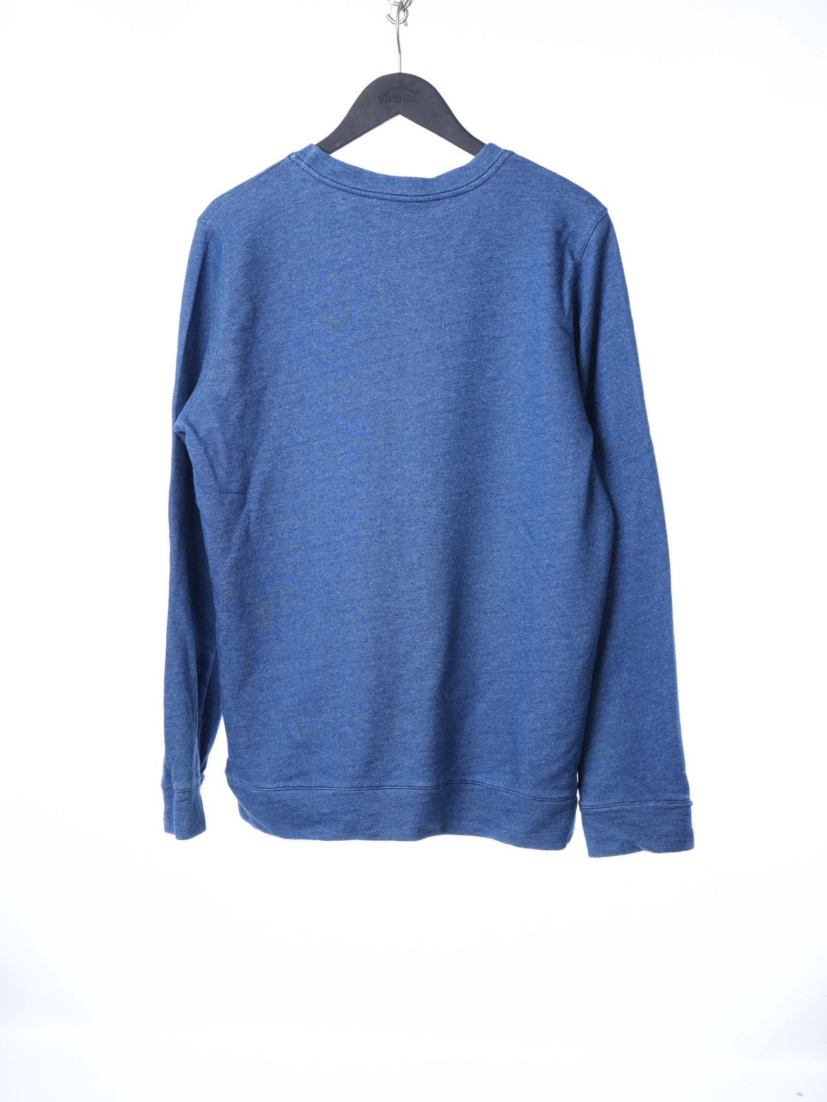 A.P.C. A.P.C Navy Crewneck Sweatshirt L-XL Size US XL / EU 56 / 4 - 5 Thumbnail
