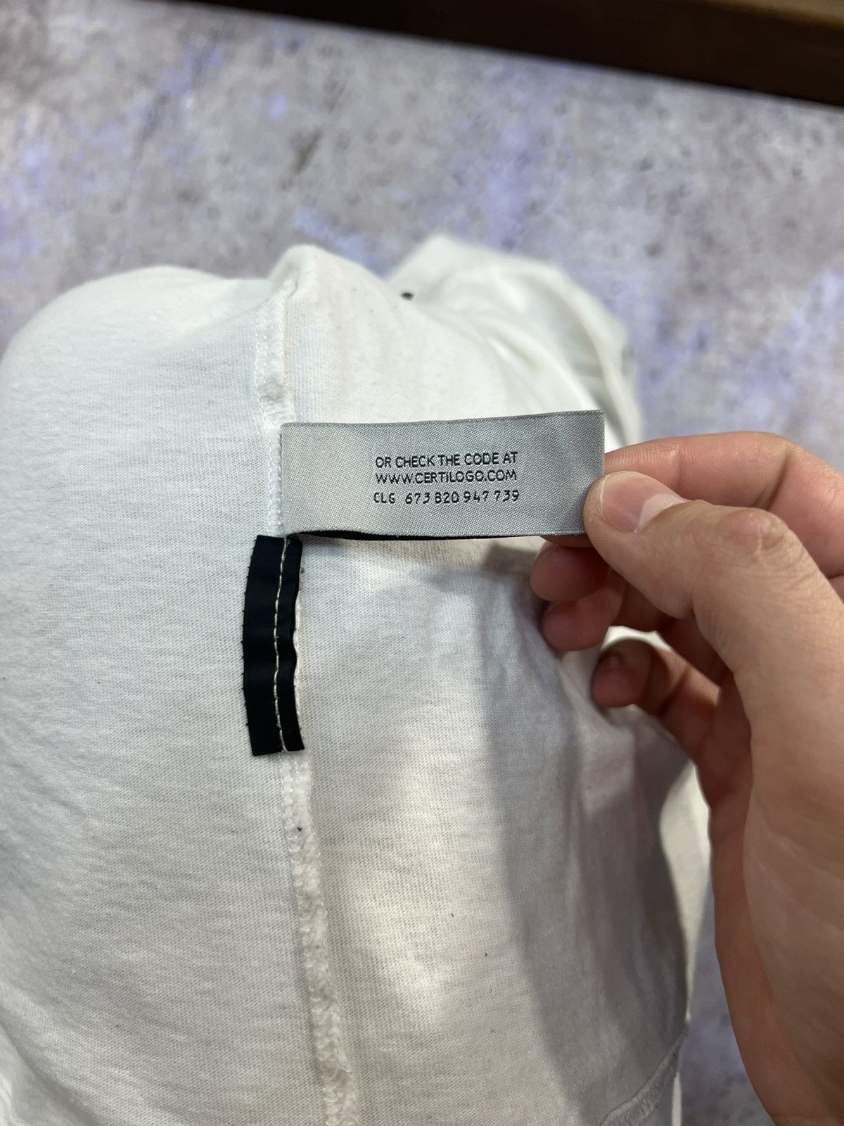 Palm Angels Palm Angels “Antigua West Indies” Custom Tee — White — L/XL Size US L / EU 52-54 / 3 - 8 Thumbnail