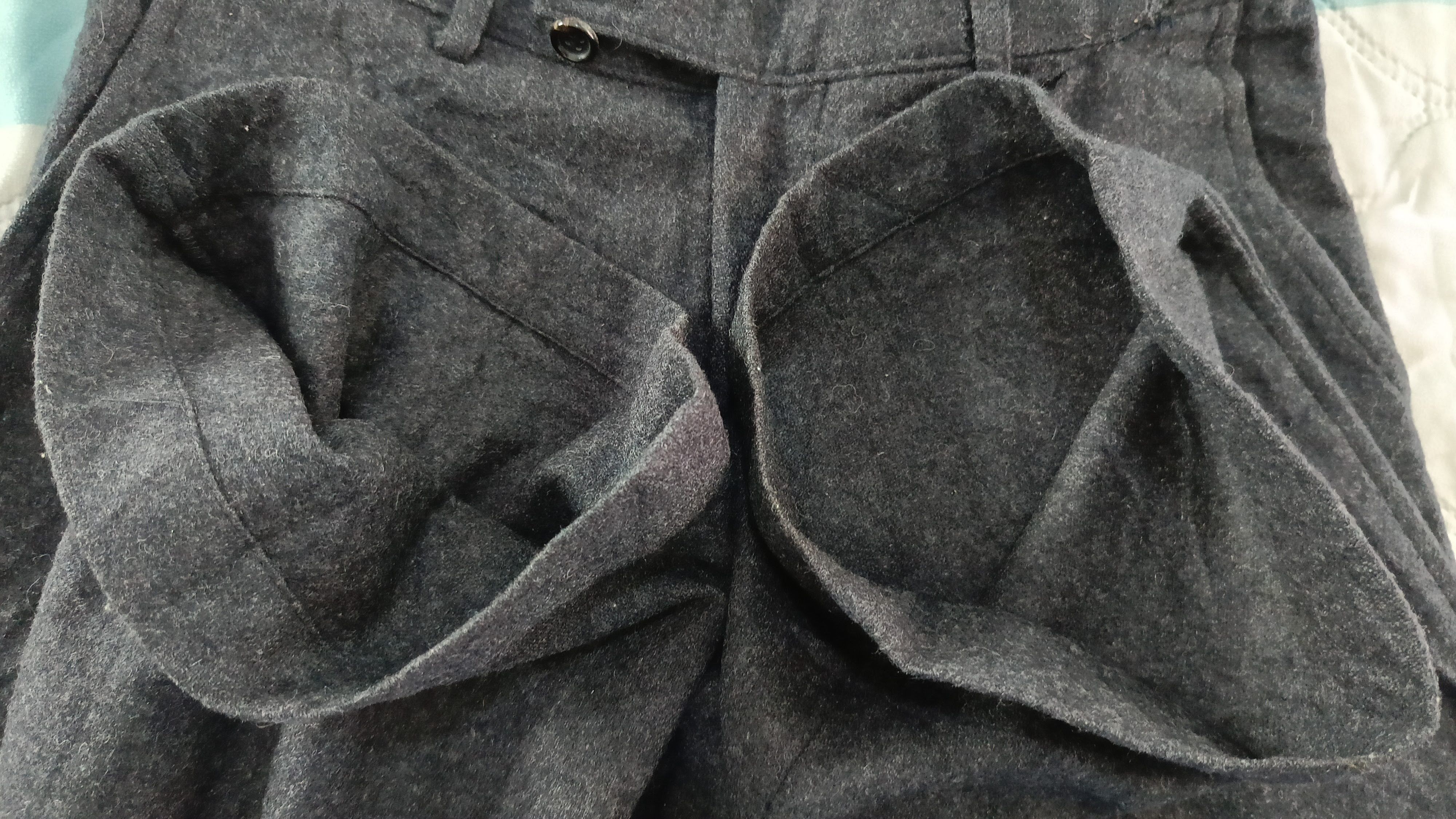 Comme des Garcons × Tricot Comme des Garcons Comme des garcons tricot 2000s Japan wool gray black pants Size 30" / US 8 / IT 44 - 12 Thumbnail