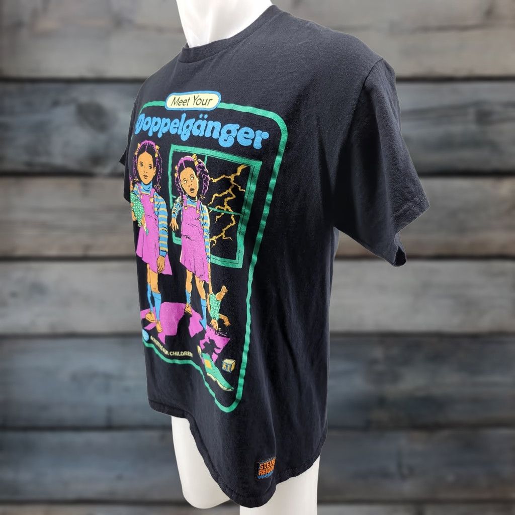 RHODE Steven Rhodes Meet Your Doppelganger Tee Shirt Graphic T-Shirt Mens Large Size US L / EU 52-54 / 3 - 1 Thumbnail