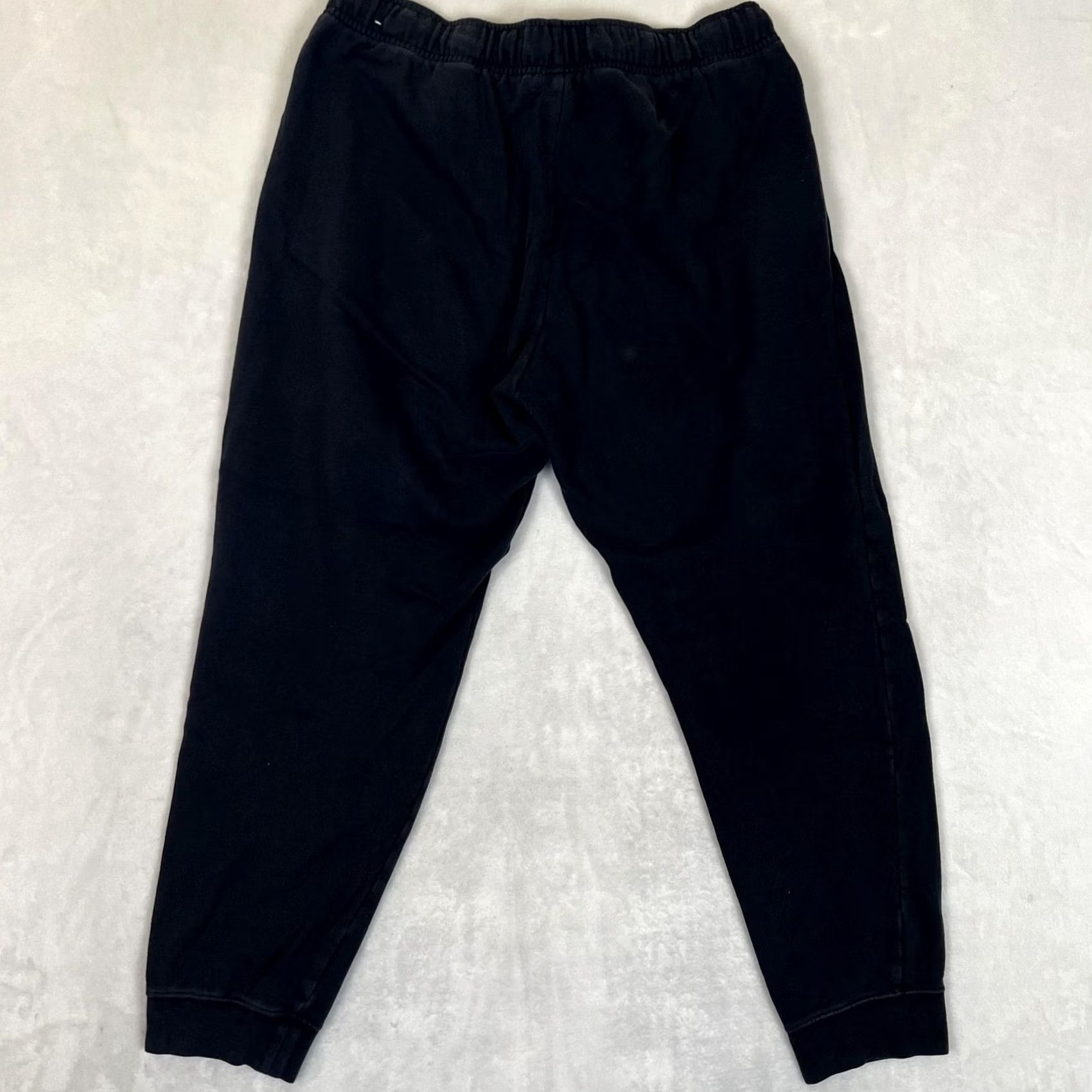 Nike Nike Sweatpants Womens Large Black Fleece Joggers Logo Elastic Waist Lounge Size 36" / US 14 / IT 50 - 7 Thumbnail