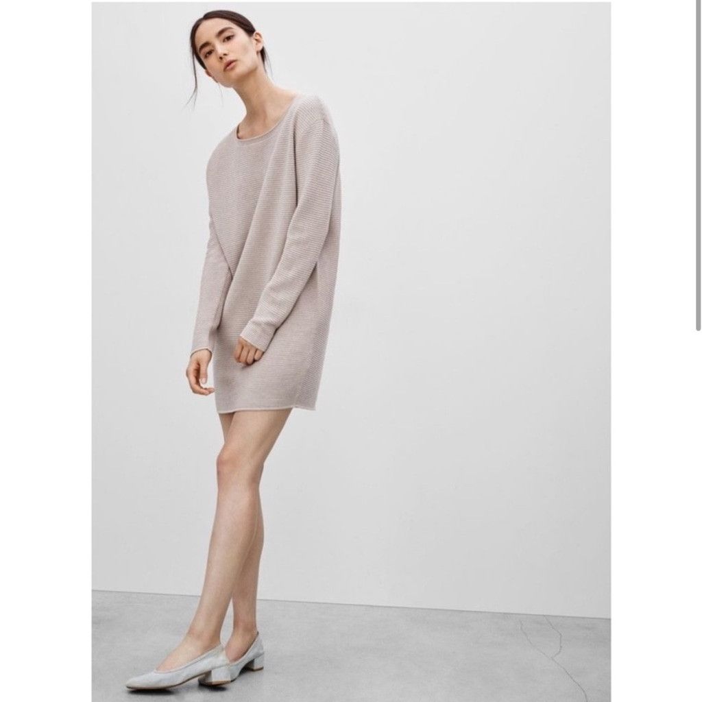 long sleeve maxi dress viscose Chalk White Long-Sleeved Maxi Dress In Fluid Viscose With Front Knot