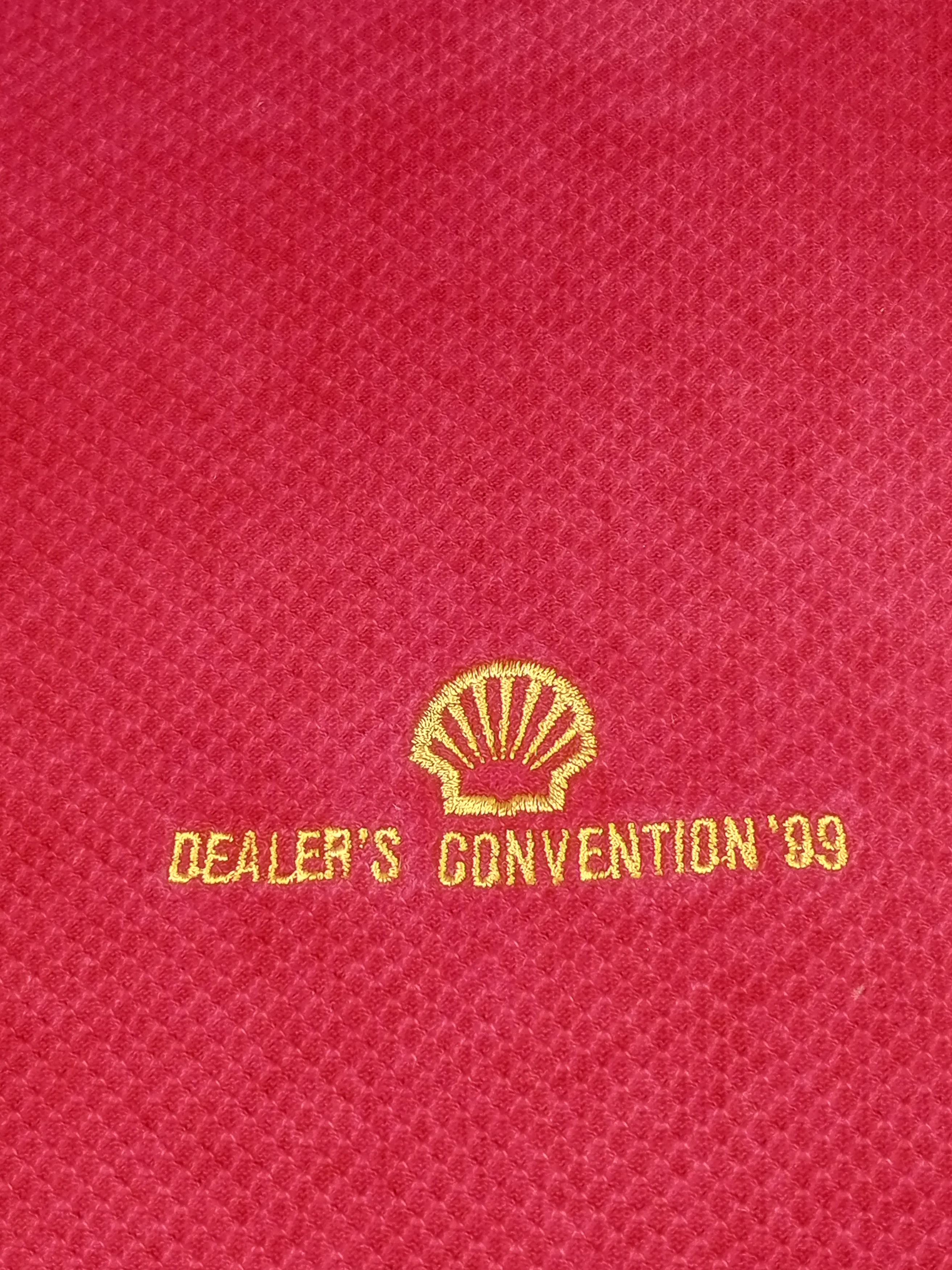Pierre Cardin × Vintage Vtg 90's pierre cardin polo shirt Shell dealer convention 99 Size US XL / EU 56 / 4 - 5 Thumbnail