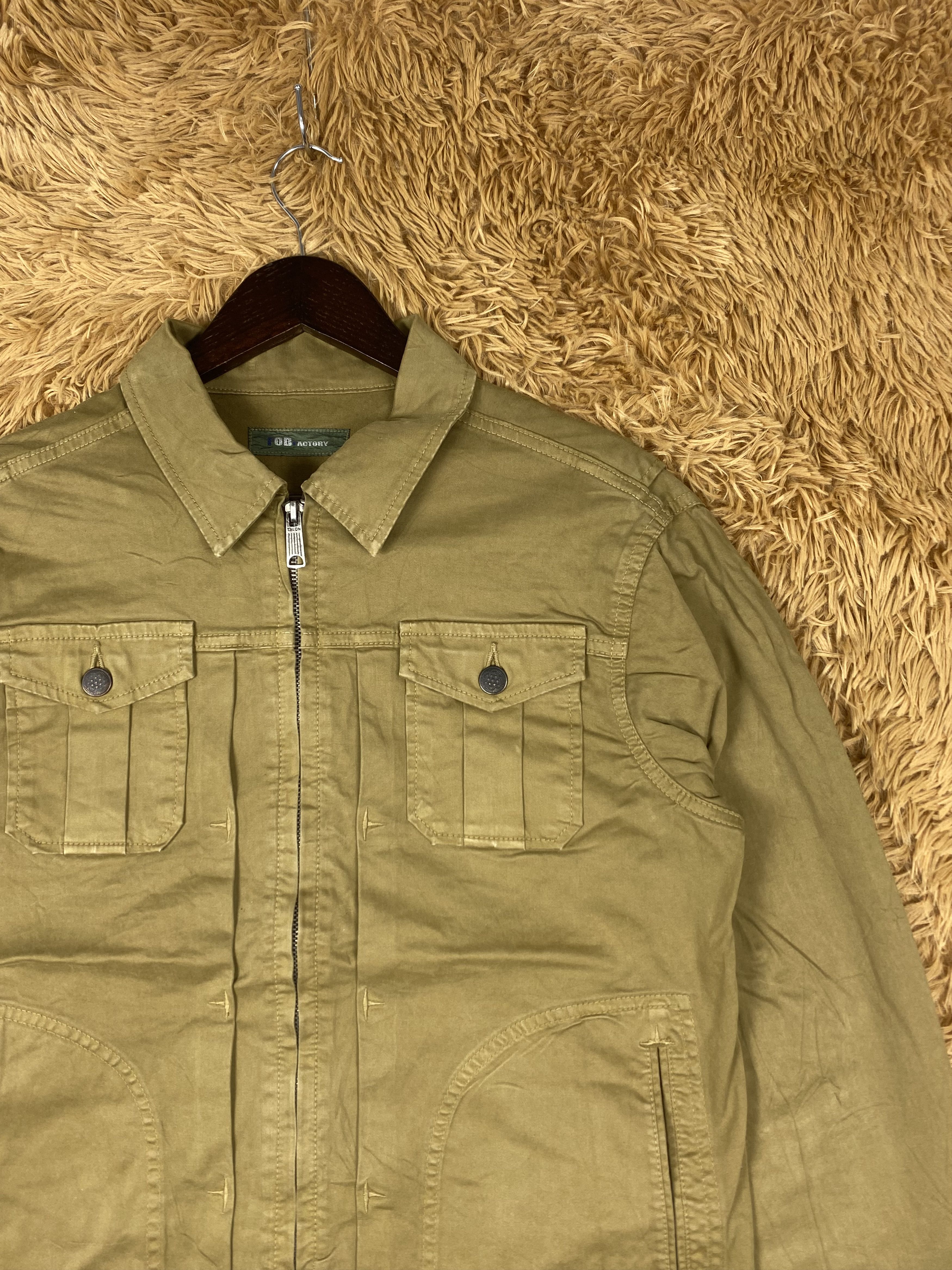 FOB Factory Vintage Fob Factory Multi Pocket Jacket DJ1049 Size US L / EU 52-54 / 3 - 3 Thumbnail