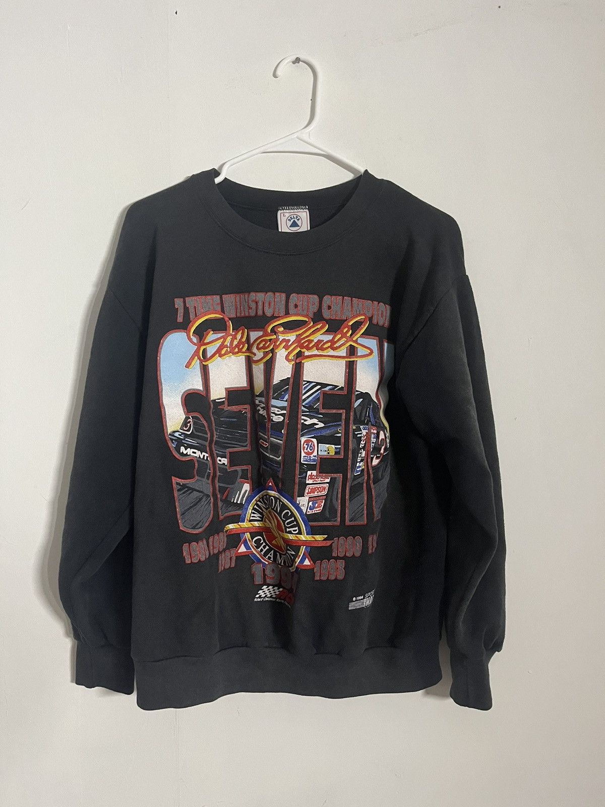 Vintage Dale Earnhardt Sweatshirt Size US L / EU 52-54 / 3 - 1 Thumbnail
