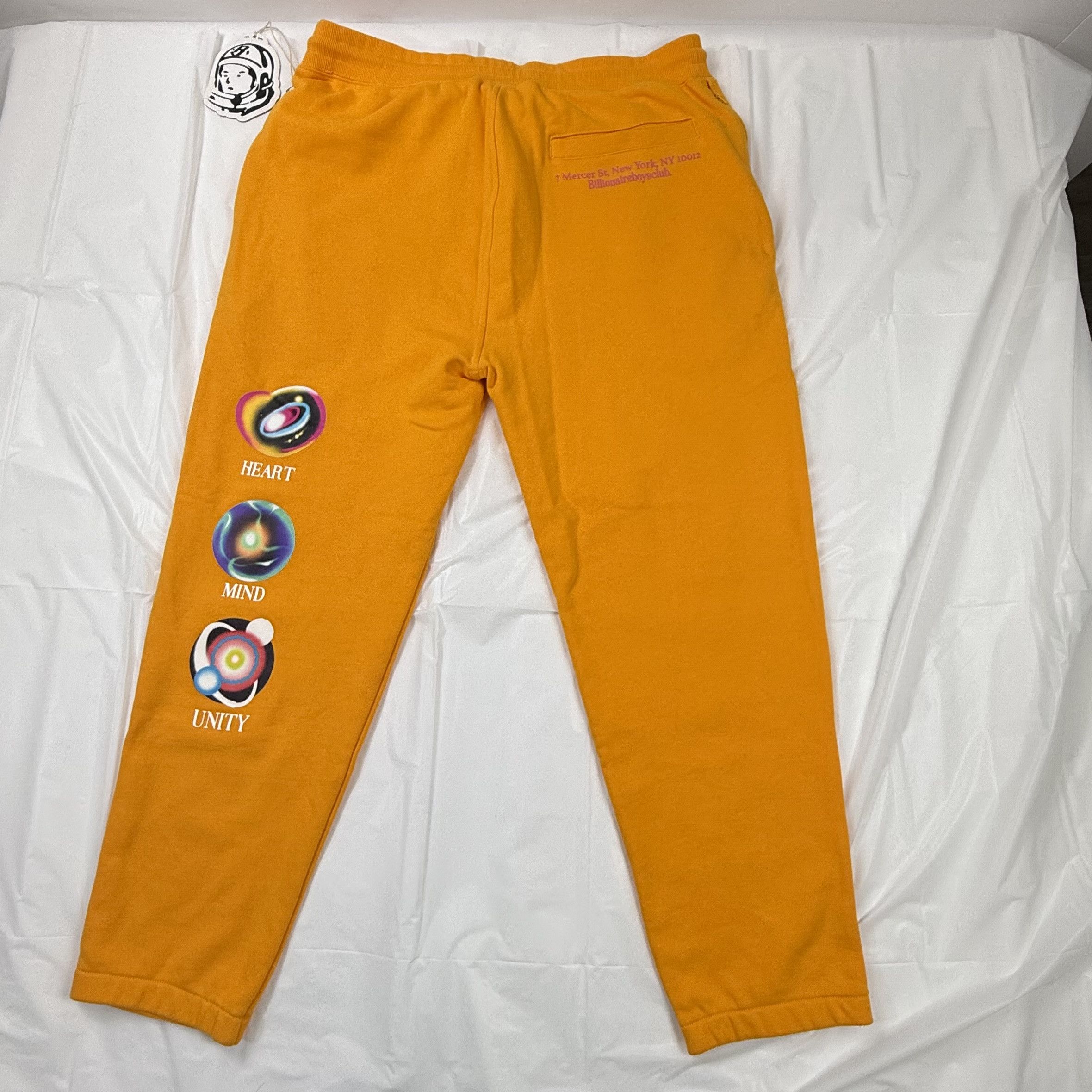 Billionaire Boys Club Billionaire Boys Club Orange Heart Mind Unity Sweats XXXL Size US 42 / EU 58 - 2 Thumbnail