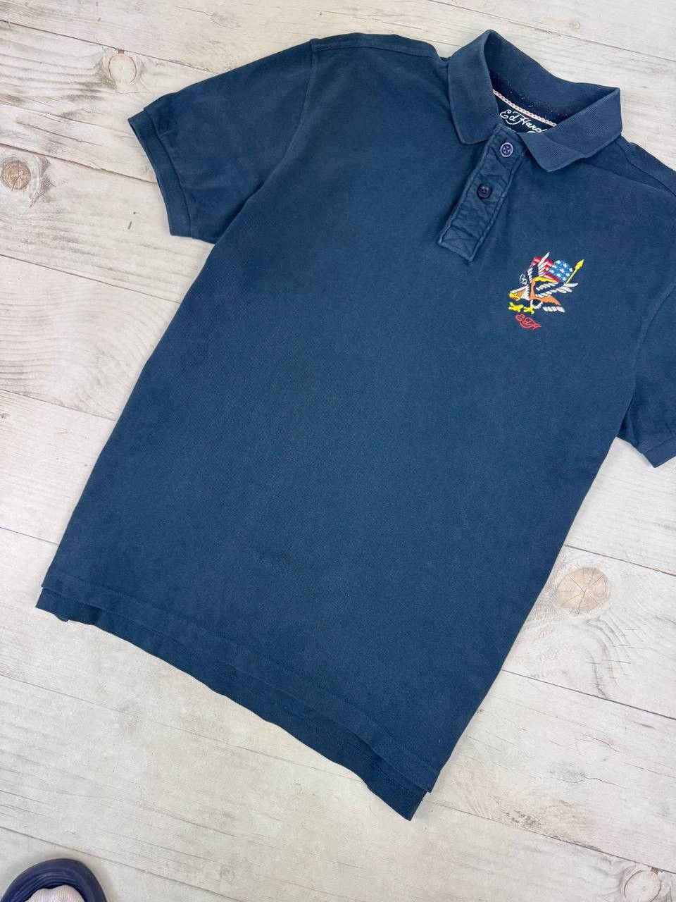 Ed Hardy Vintage Ed Hardy Polo Shirt Size US L / EU 52-54 / 3 - 2 Thumbnail