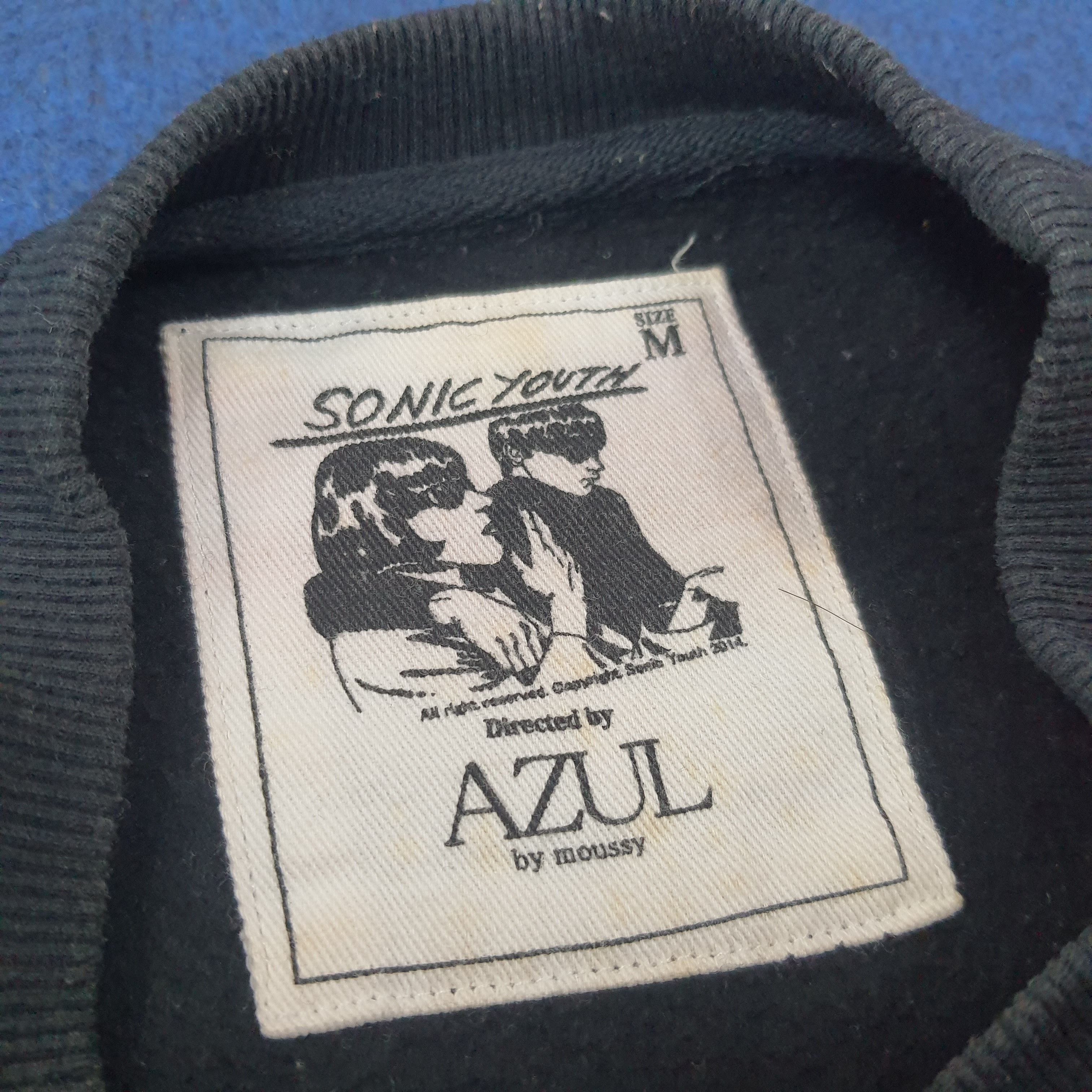MOUSSY Vintage Sonic Youth AZUL by MOUSSY Band Sweatshirt C257N11 Size US XS / EU 42 / 0 - 4 Thumbnail