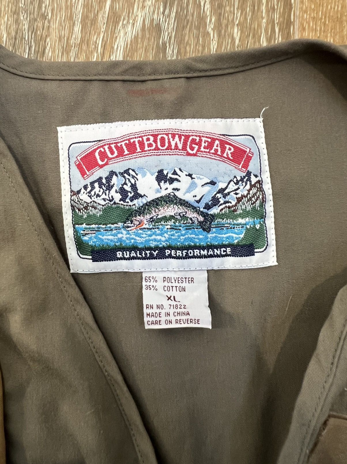 Vintage Vintage cuttbow gear fishing vest Size US XL / EU 56 / 4 - 3 Thumbnail