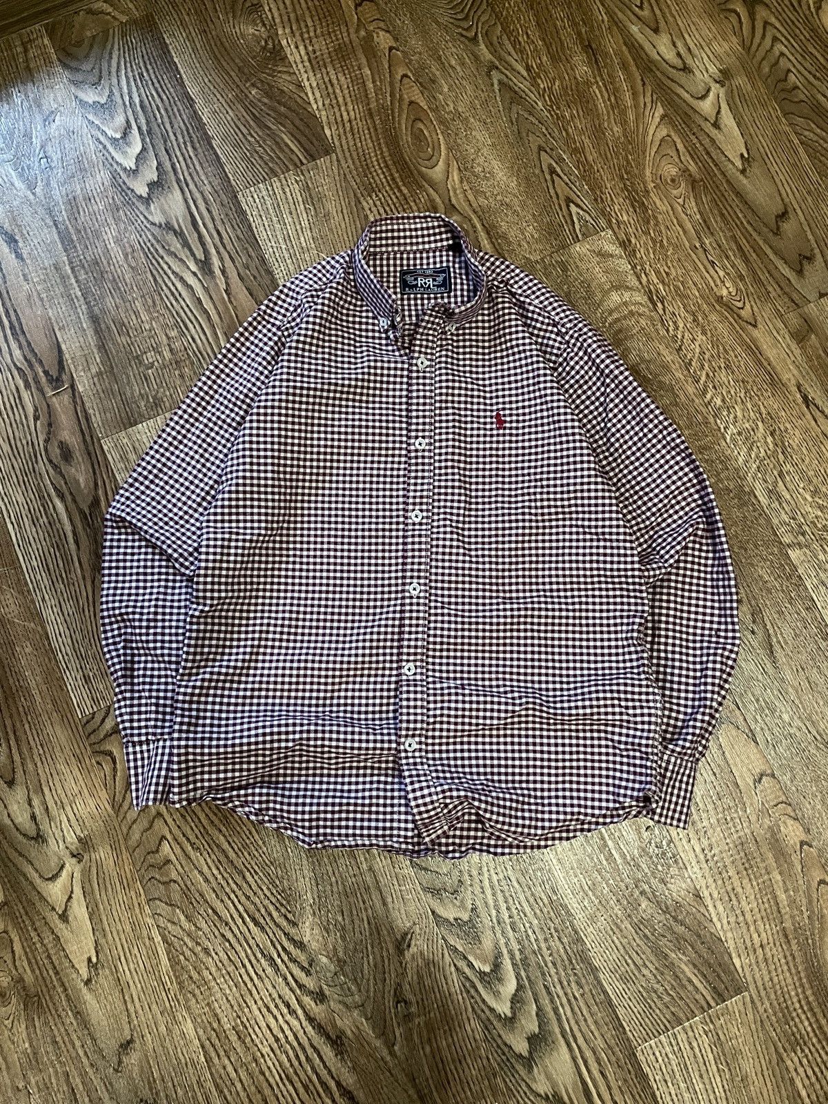 RRL Ralph Lauren Ralph Lauren Double R RRL Checkered Shirt Size US M / EU 48-50 / 2 - 1 Thumbnail