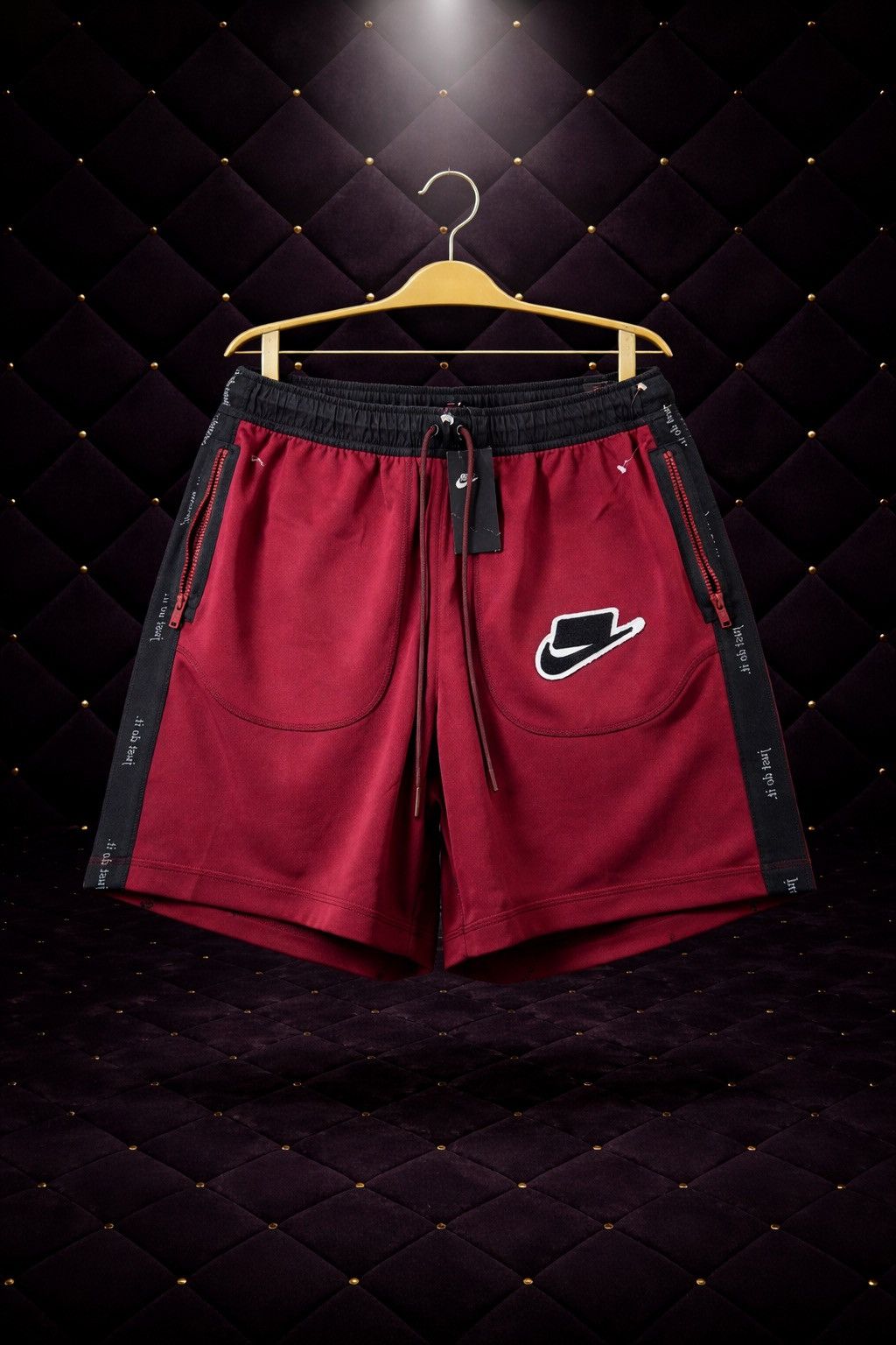 Nike NIKE BIG SWOOSH LOGO BASKETBALL SHORTS Size US 30 / EU 46 - 1 Preview