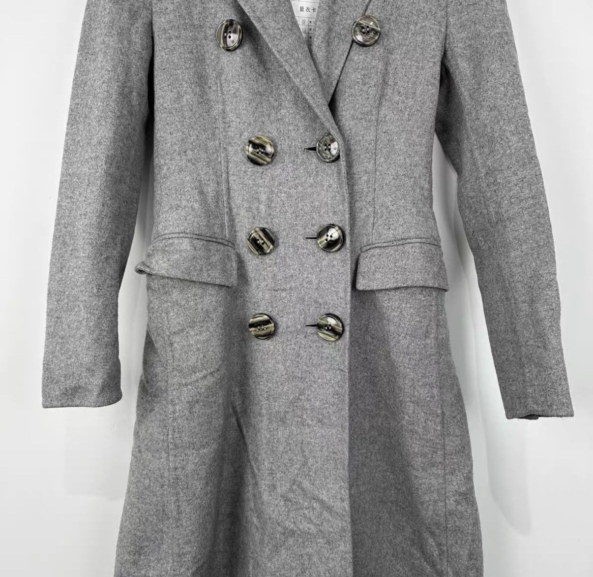 Burberry Burberry Double-breasted Wool Coat J42 Size XS / US 0-2 / IT 36-38 - 4 Thumbnail