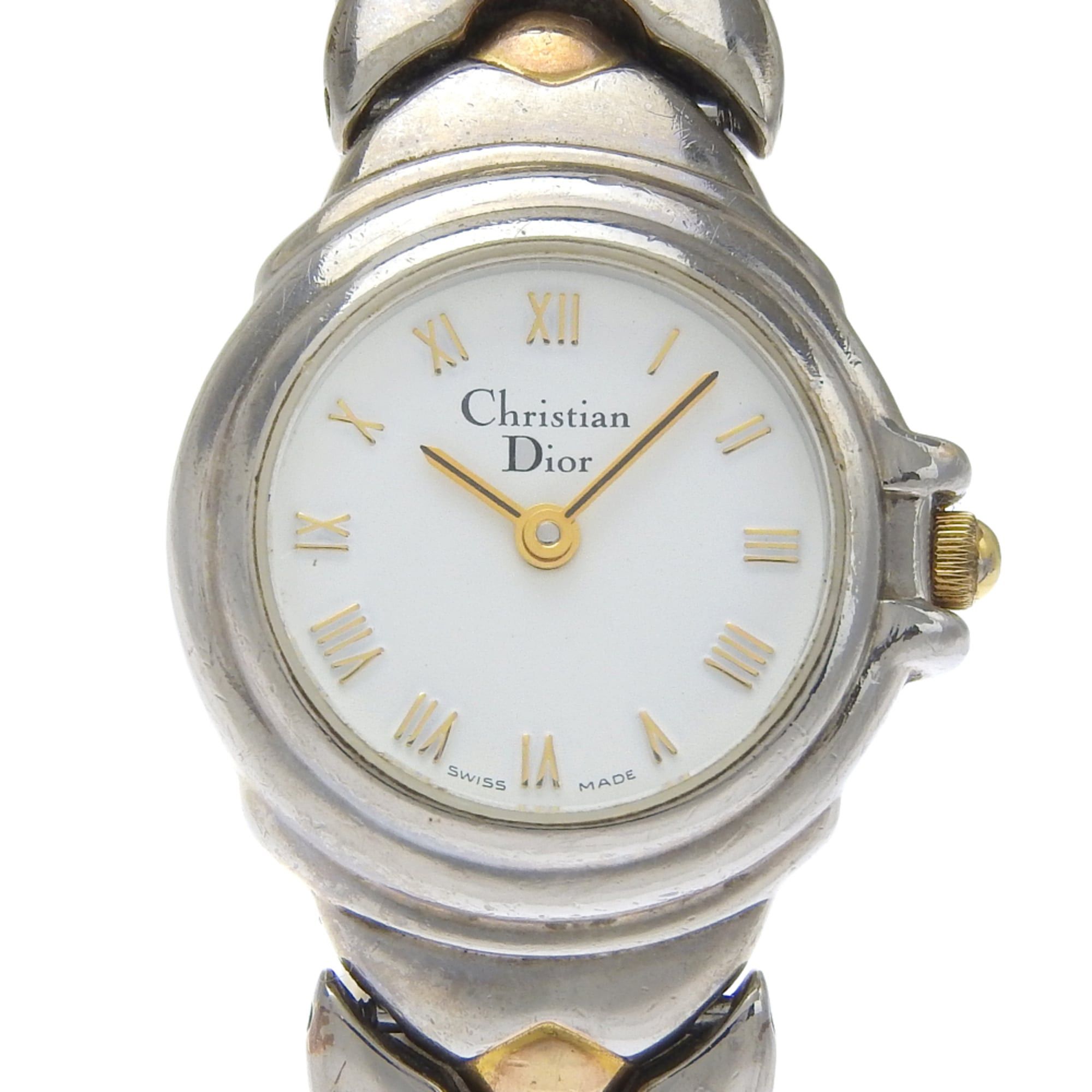 Dior Christian Dior Watch Stainless Steel Quartz Analog White Dial Women's Size ONE SIZE - 1 Thumbnail