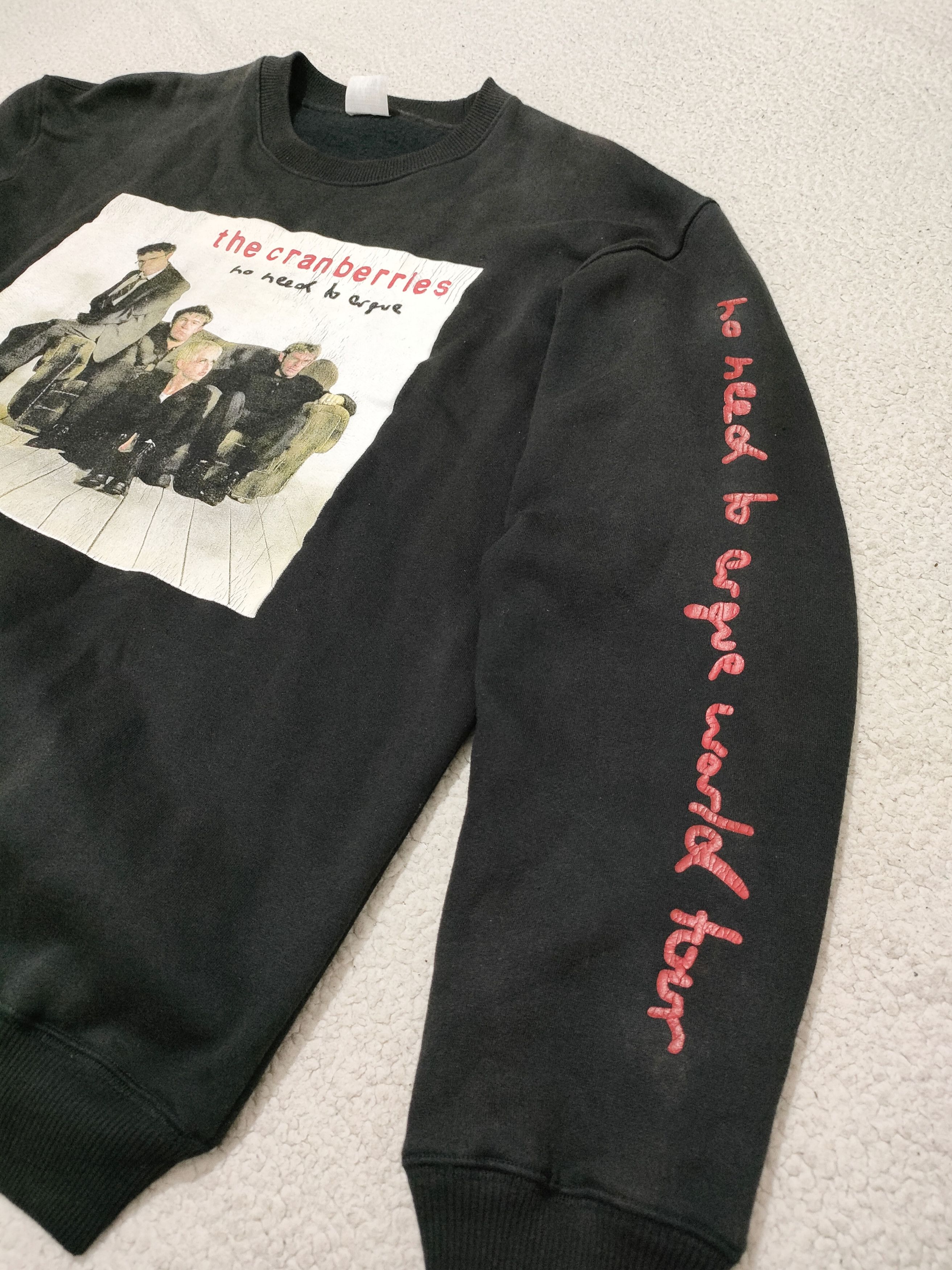 Band Tees Vtg Crewneck THE CRANBERRIES WORLD TOUR '94-'95 Size US XL / EU 56 / 4 - 12 Thumbnail