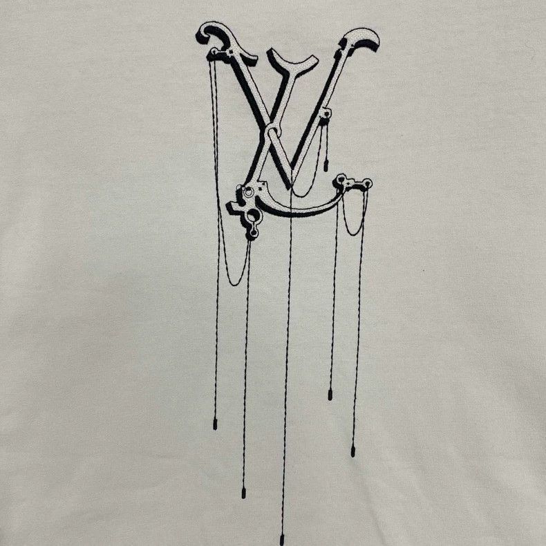 Louis Vuitton Louis Vuitton Short Sleeve Embroidered T -2505 Size S / US 4 / IT 40 - 3 Thumbnail