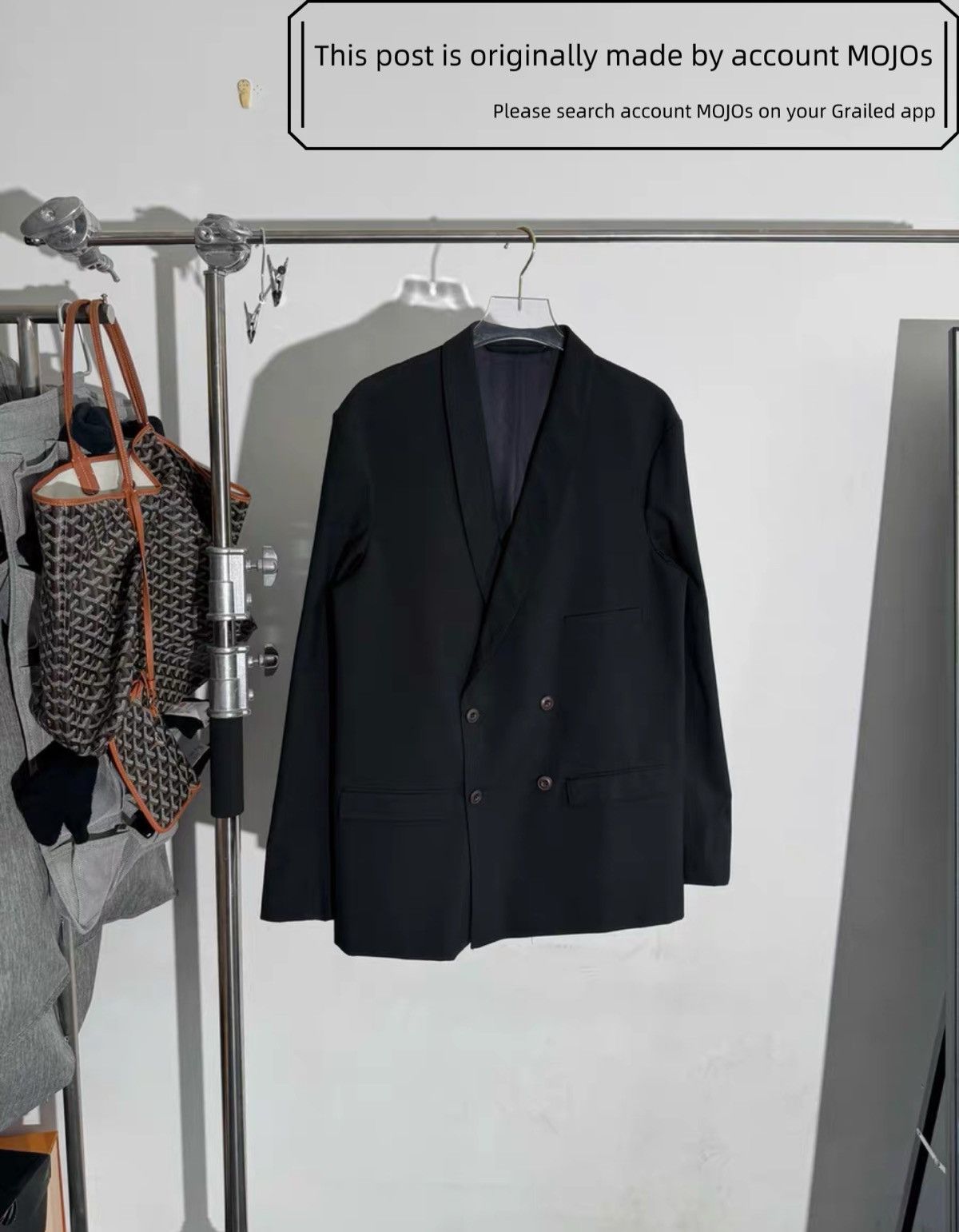 Sz S Lemaire 18SS Y Collar Blazer mojos103546