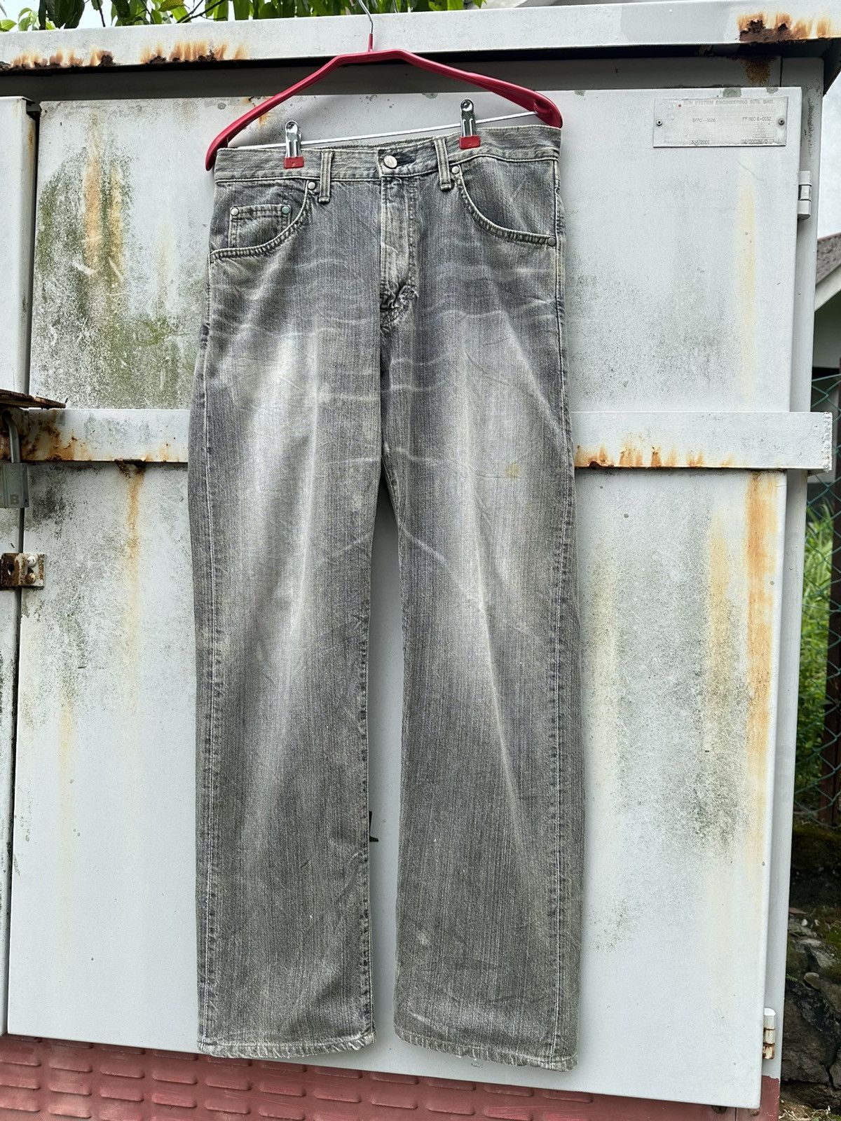 Edwin 👹Vintage Edwin 503s Washed Baggy Jeans Size US 30 / EU 46 - 5 Thumbnail