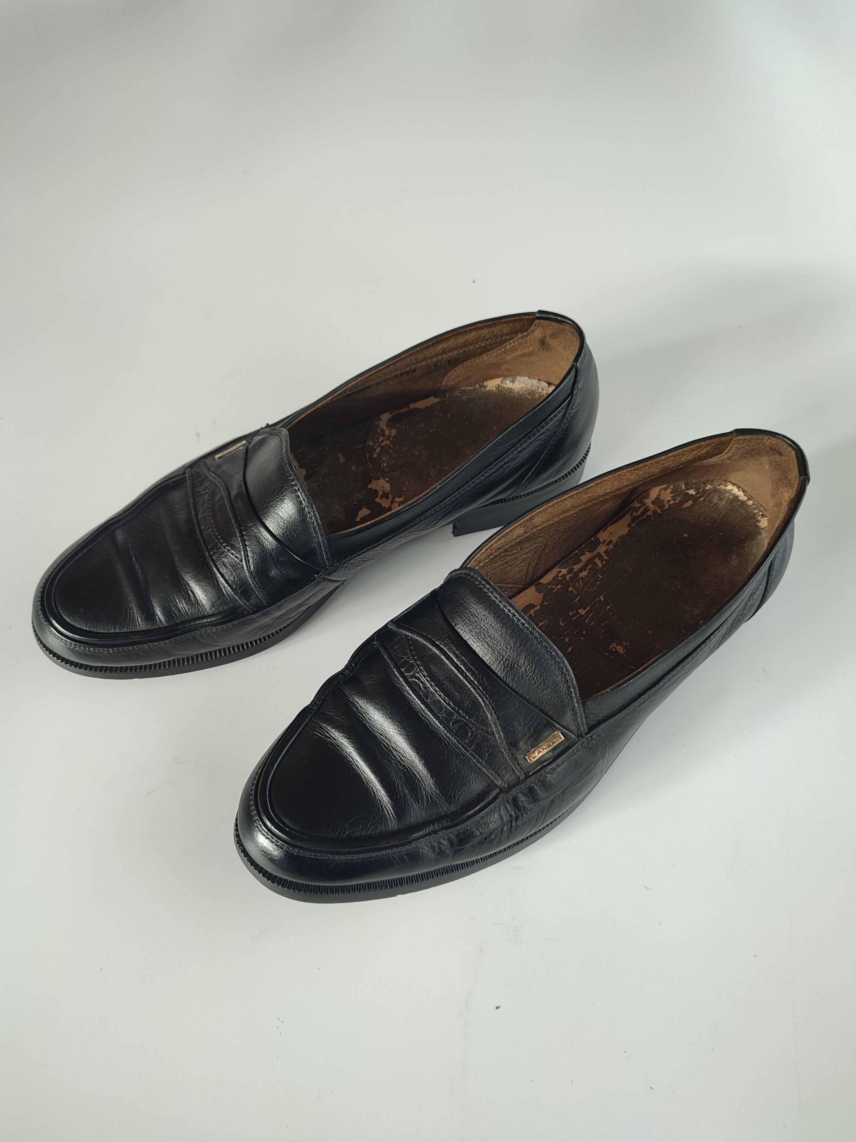 Lancel Authentic Lancel Black Leather Loafers Size US 7 / EU 40 - 2 Thumbnail