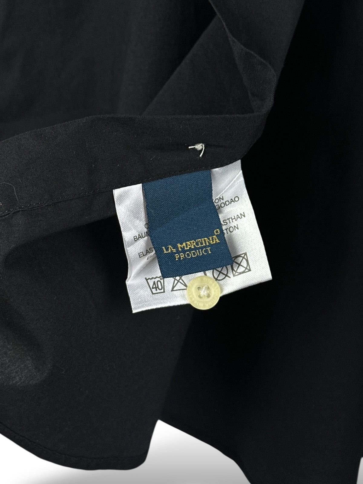 La Martina Vintage La Martina Argentina Short Sleeve Shirt Black Size US XL / EU 56 / 4 - 11 Thumbnail