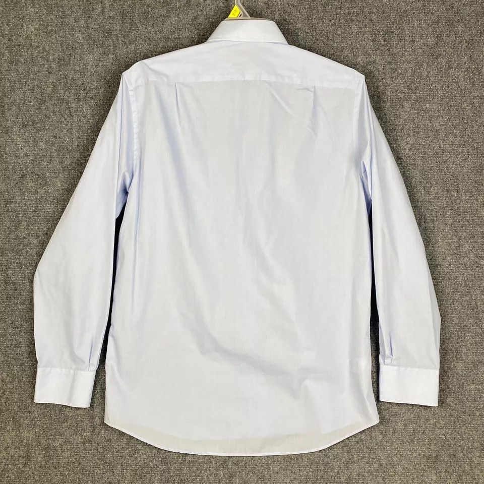 Marks & Spencer Marks & Spencer Dress Shirt Men's 16 41 Long Sleeve Blue Size US L / EU 52-54 / 3 - 8 Thumbnail