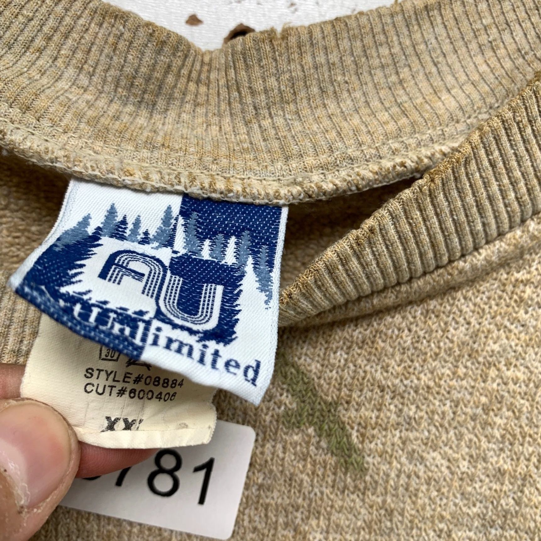 Vintage VINTAGE Art Unlimited Sweatshirt Mens 2XL Beige Verde Valley Eagle Nature USA Shirt Mens 2XL Beige Nature USA Vintage Art Unlimited Sweatshirt Size US XXL / EU 58 / 5 - 7 Thumbnail
