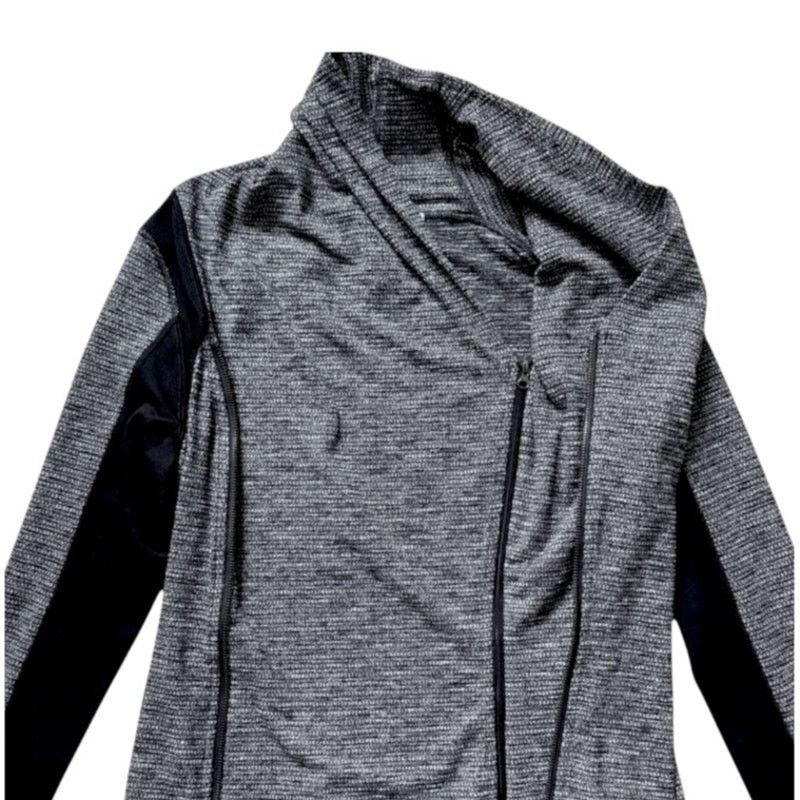 Lululemon Lululemon Grey Zip Up Athletic Sweatshirt | Size 12 Size XL / US 12-14 / IT 48-50 - 3 Thumbnail