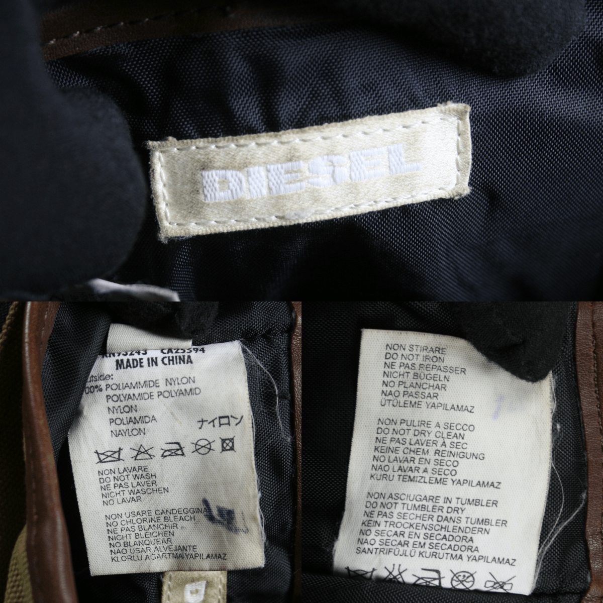 Diesel 00S Military Y2K Spare Parts Crossbody Bag Vintage Size ONE SIZE - 13 Thumbnail