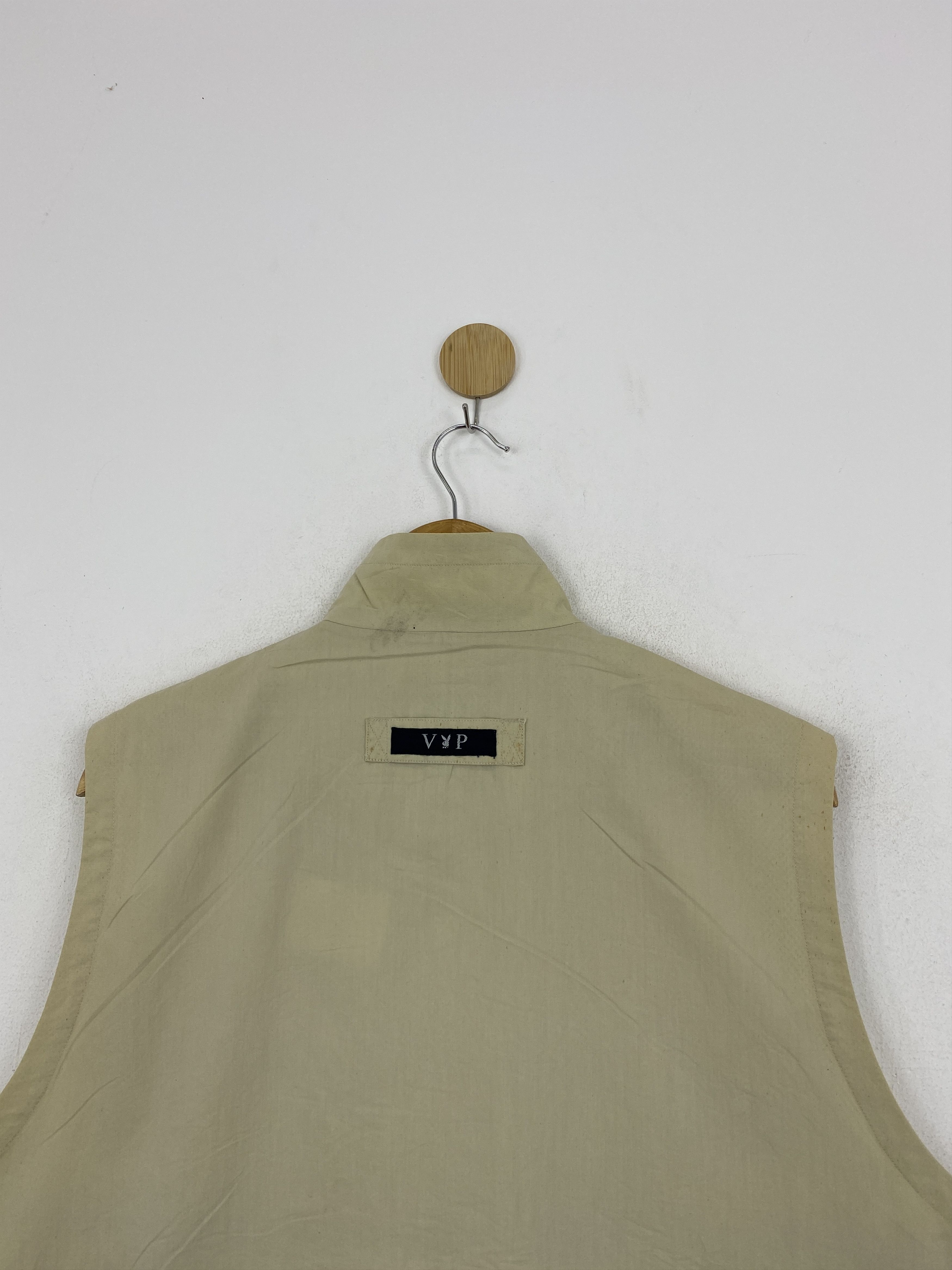 Playboy × Vintage Vintage Playboy VIP Zipper Multi Pocket Vest JA0106 Size US L / EU 52-54 / 3 - 4 Thumbnail