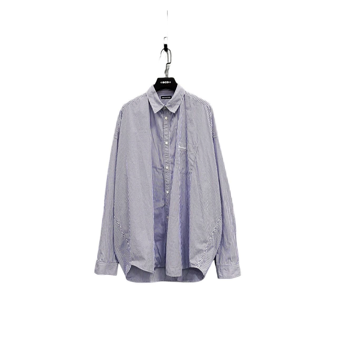 Balenciaga Balenciaga Striped Shirt Size M Size US M / EU 48-50 / 2 - 1 Thumbnail