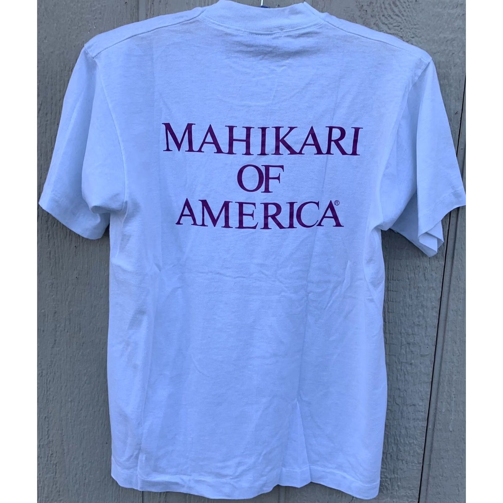 Vintage vintage Angels of Light Mahikari of America t-shirt Screen Stars Best White 50/50 Crew Short Sleeve M Men Logo 80s 90s Size US M / EU 48-50 / 2 - 5 Thumbnail