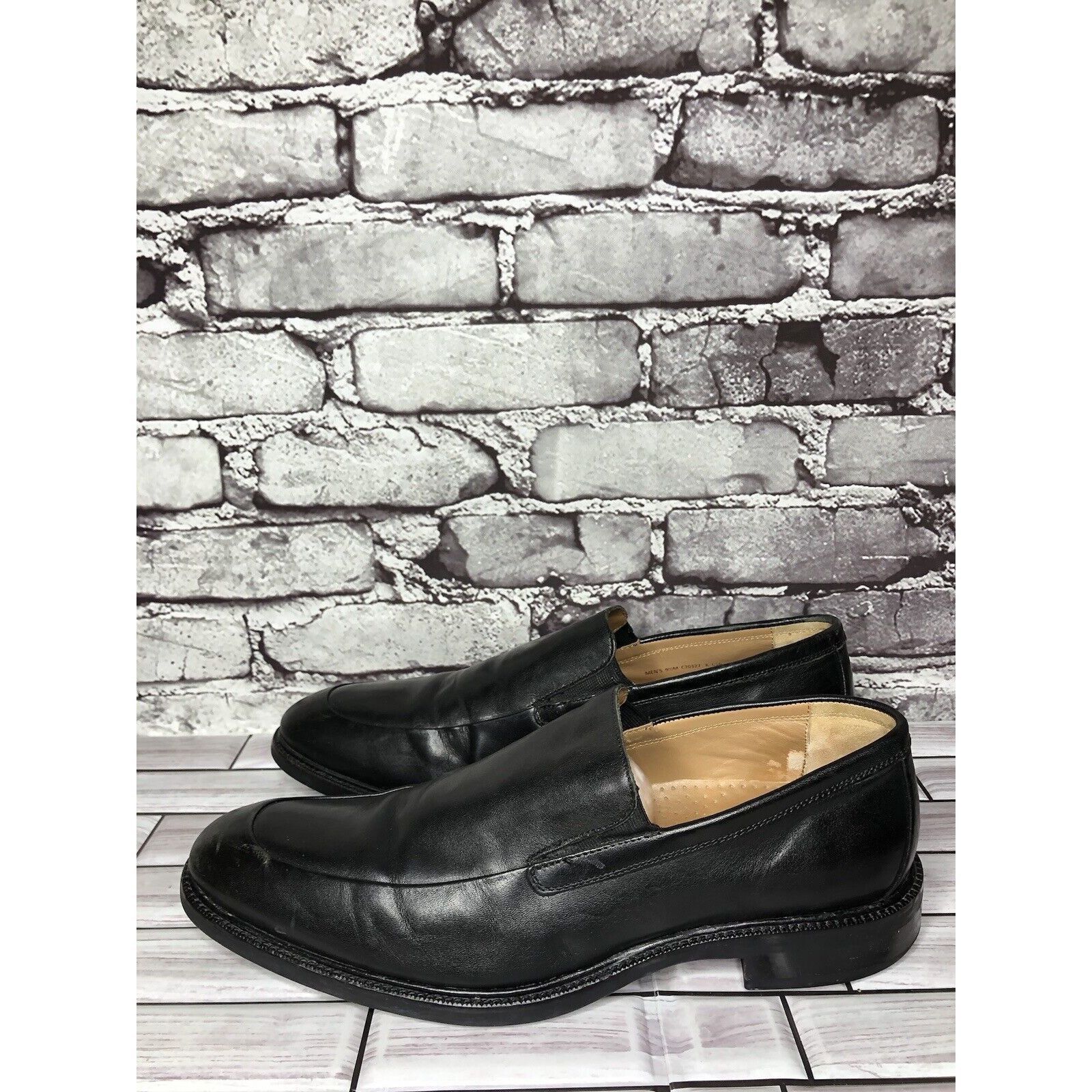 Cole Haan Cole Haan Grand OS Black Leather Comfort Loafers Shoes Men’s Size US 9.5 / EU 42-43 - 16 Thumbnail