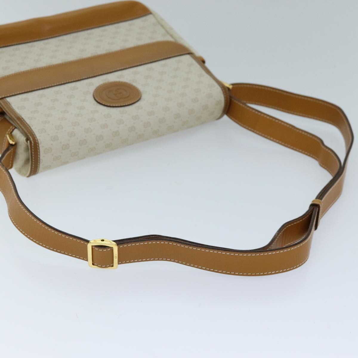 Gucci GUCCI Micro GG Supreme Shoulder Bag Pvc Beige 001 106 001 Size ONE SIZE - 7 Thumbnail